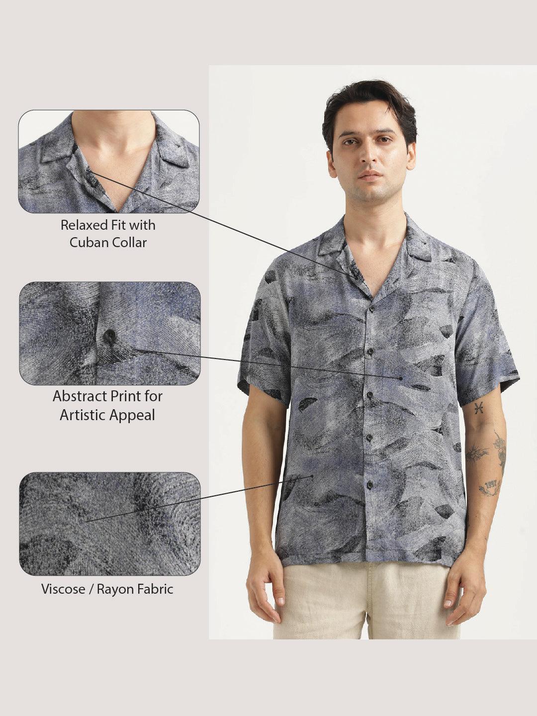 Men Printed Resort Shirt