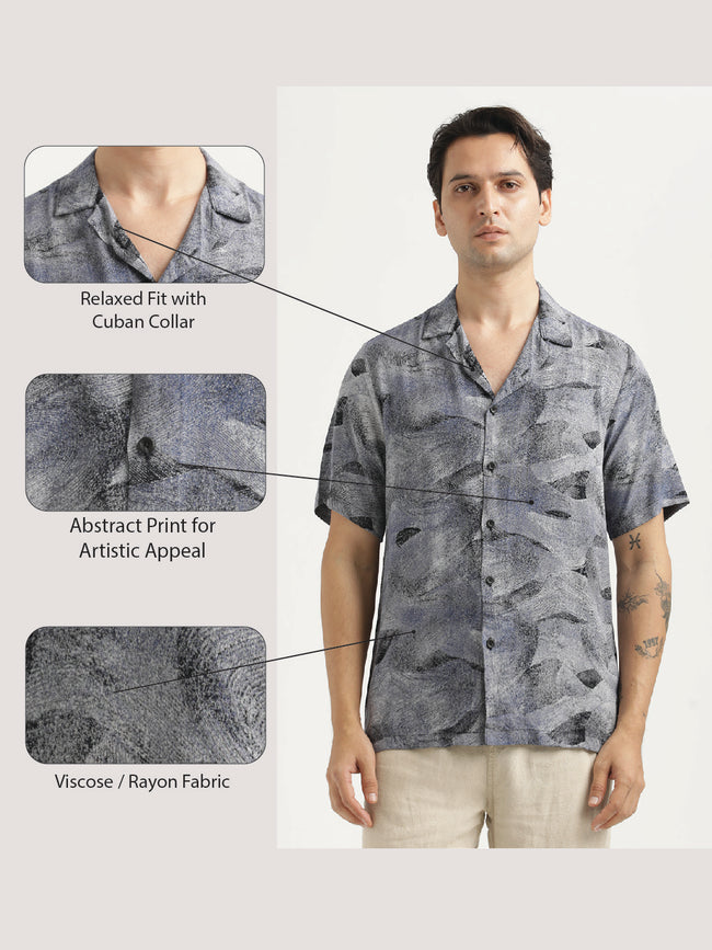 Men Printed Resort Shirt