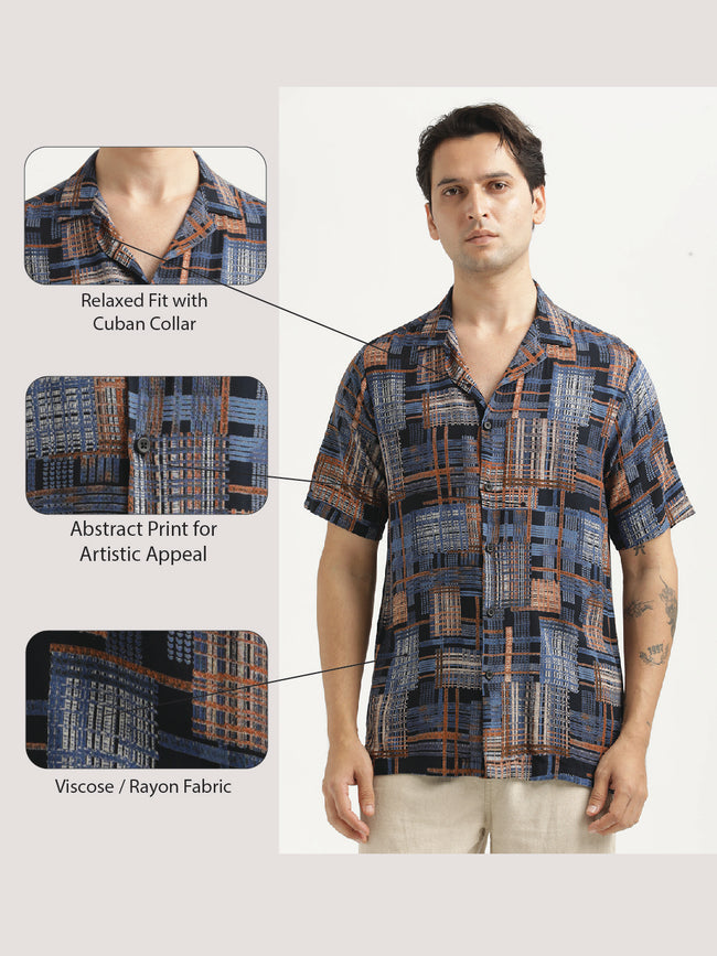Men Printed Resort Shirt
