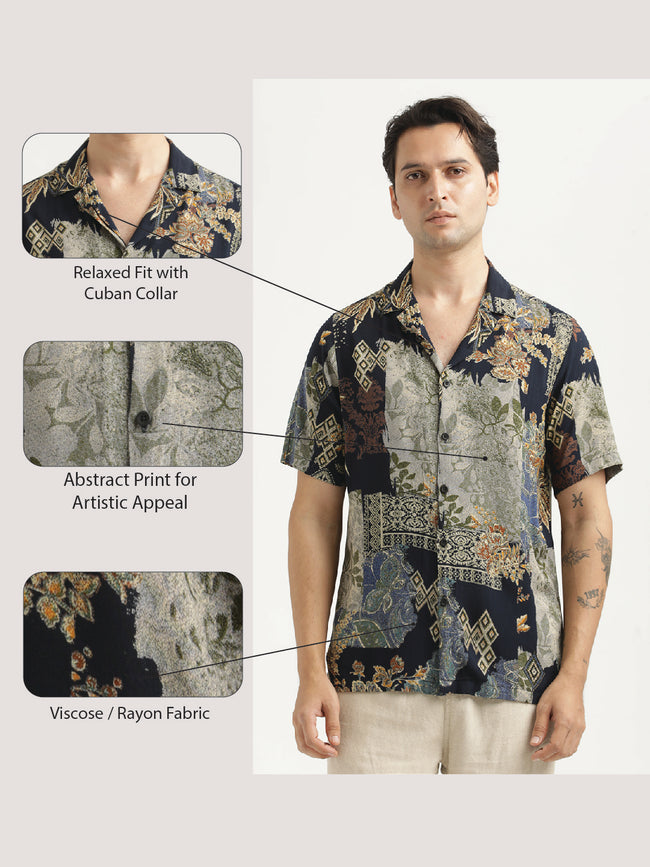 Men Printed Resort Shirt
