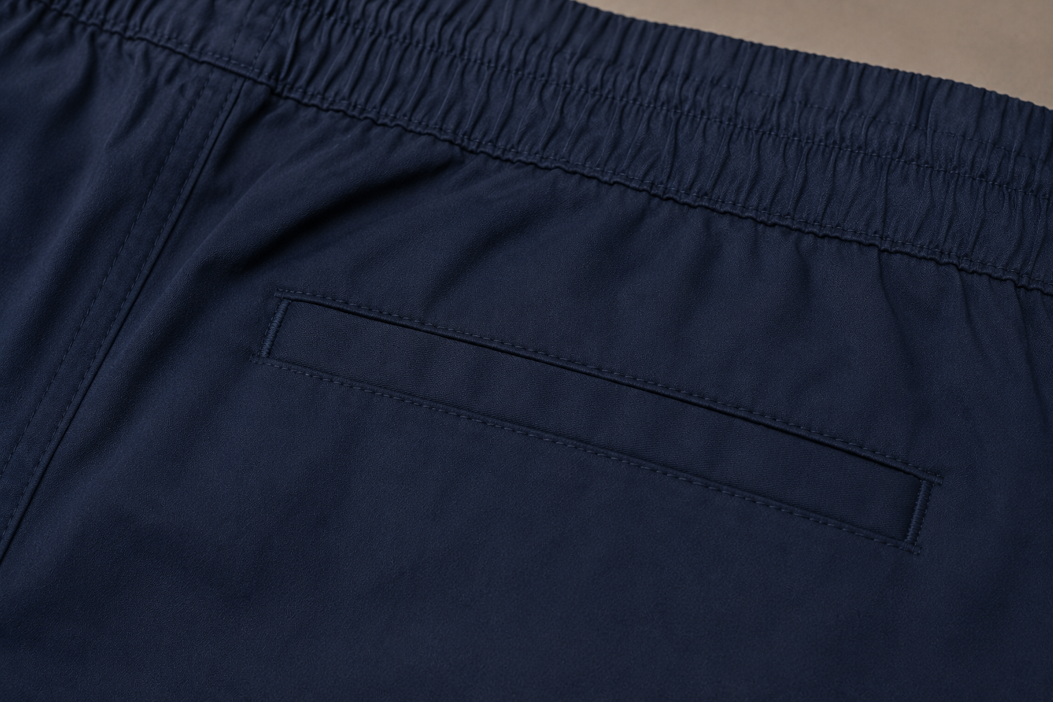 Men Navy Essential Comfort Pants