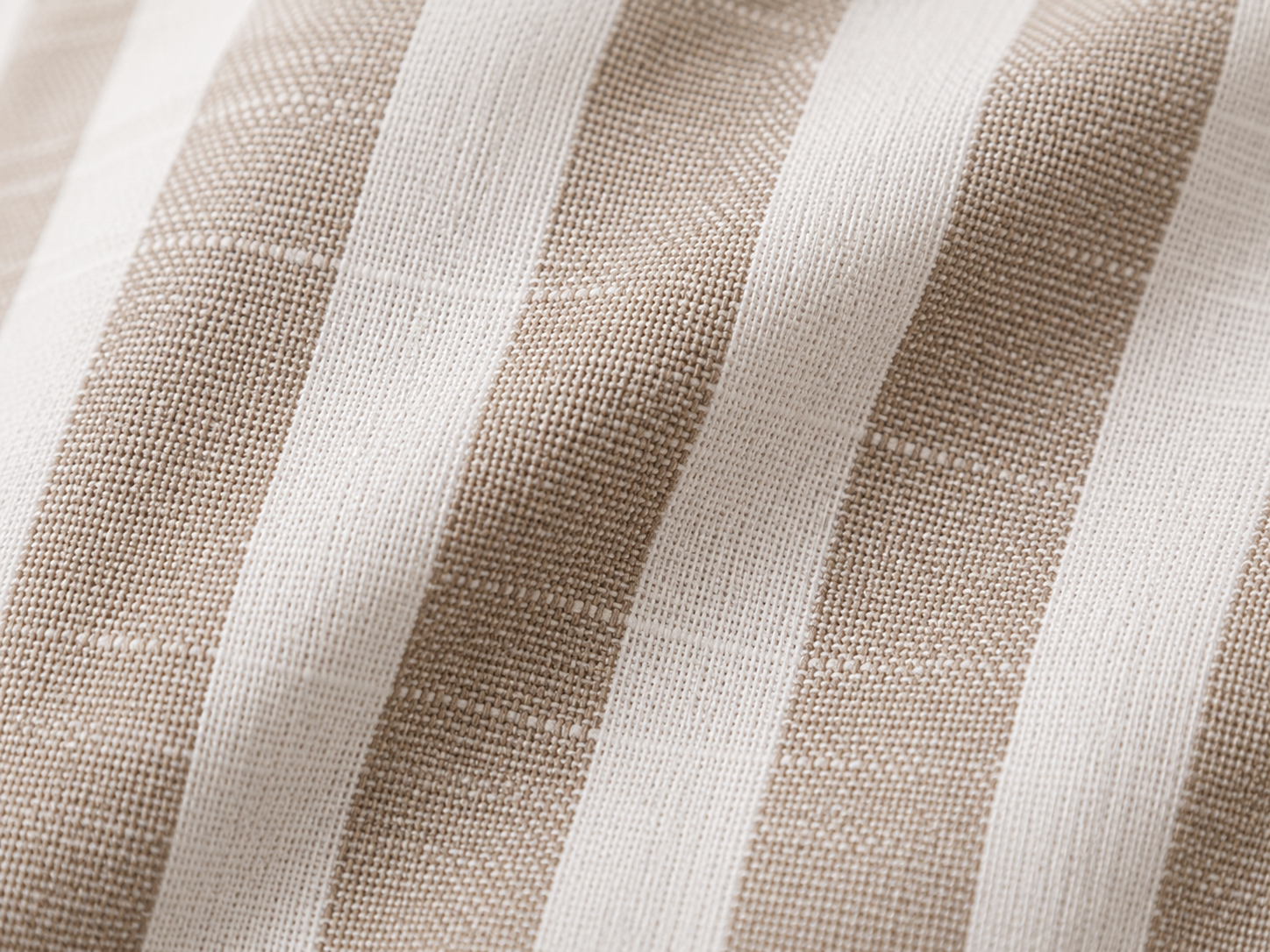 Women Brown Stripe Boxy Shirt