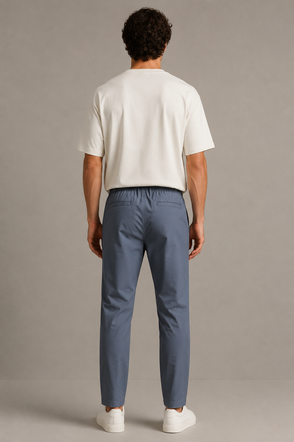 Men Grey Essential Comfort Pants