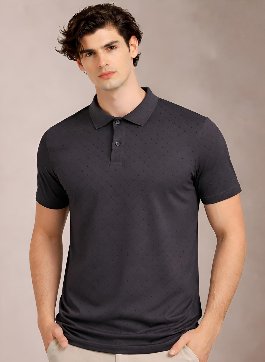 Men Cotton Polo T Shirt