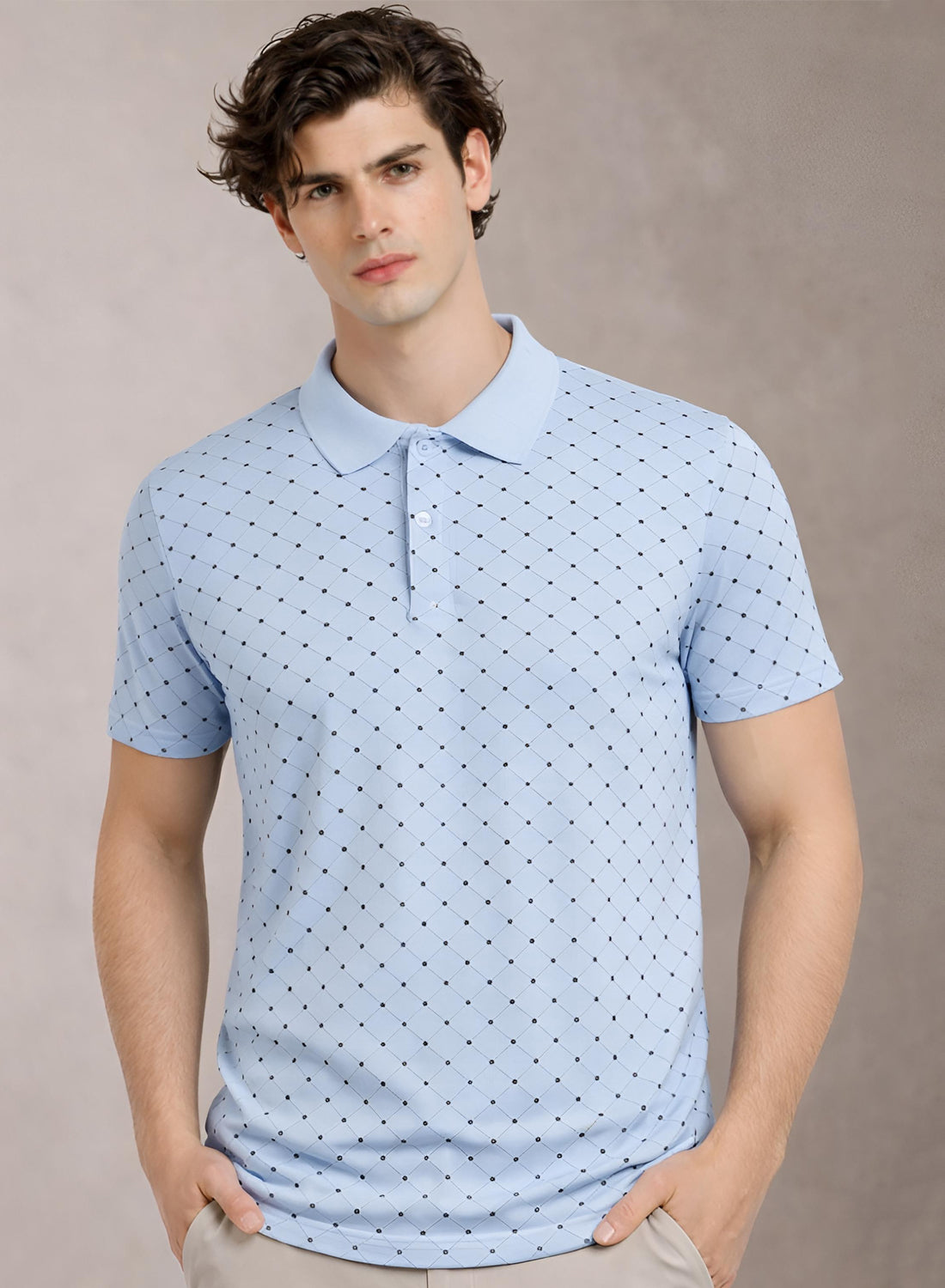 Men Cotton Polo T Shirt