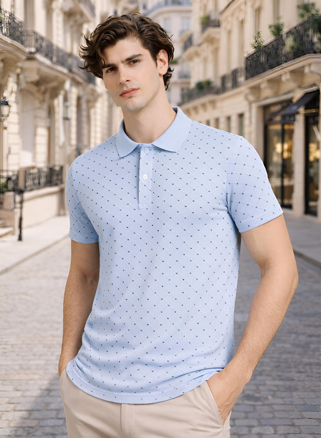 Men Cotton Polo T Shirt