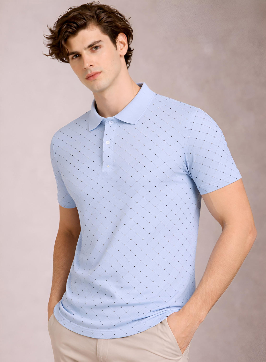 Men Cotton Polo T Shirt