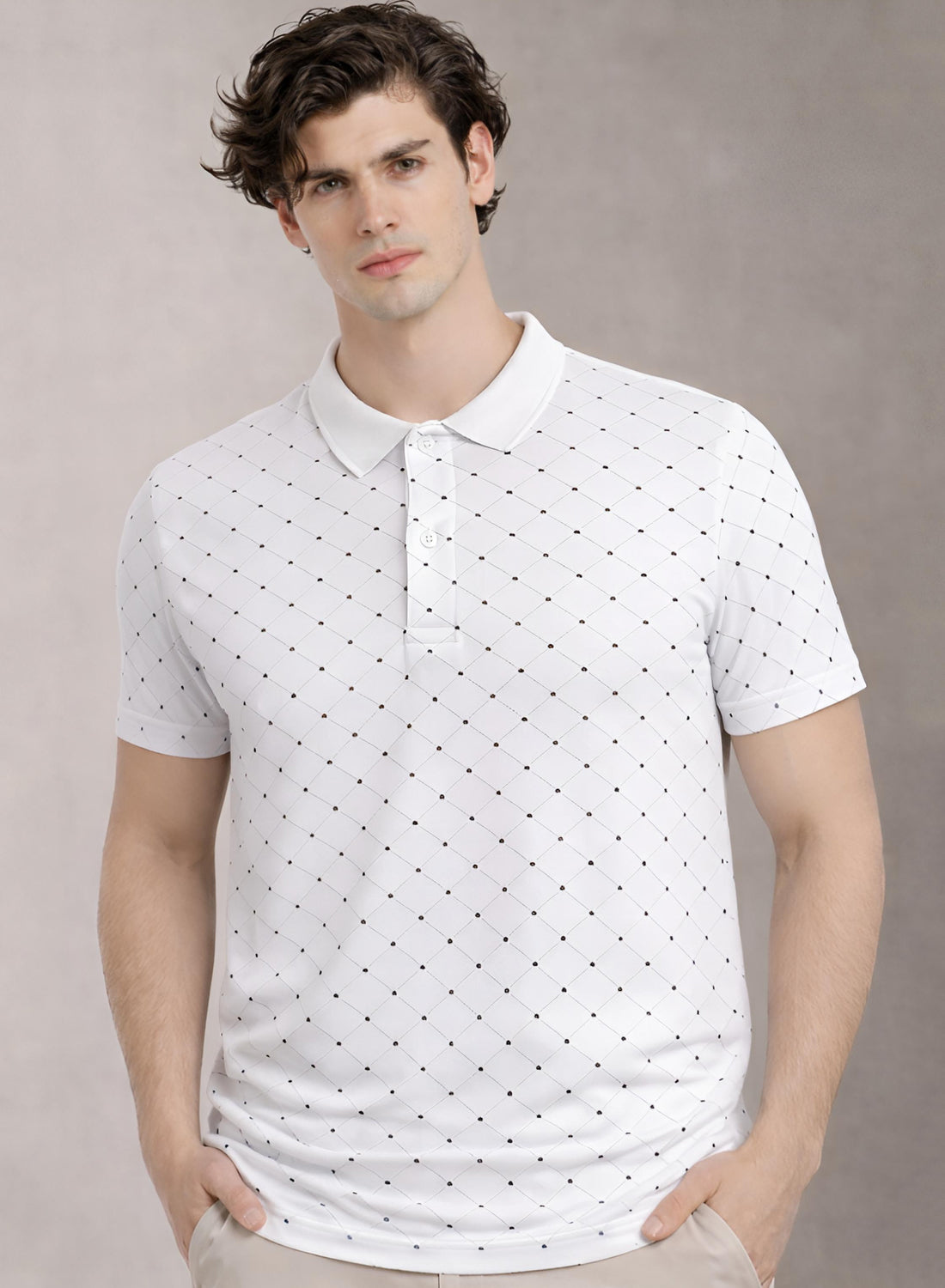 Men Cotton Polo T Shirt