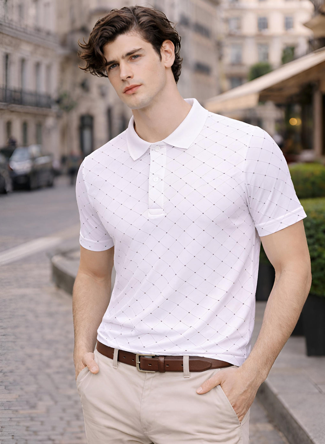 Men Cotton Polo T Shirt