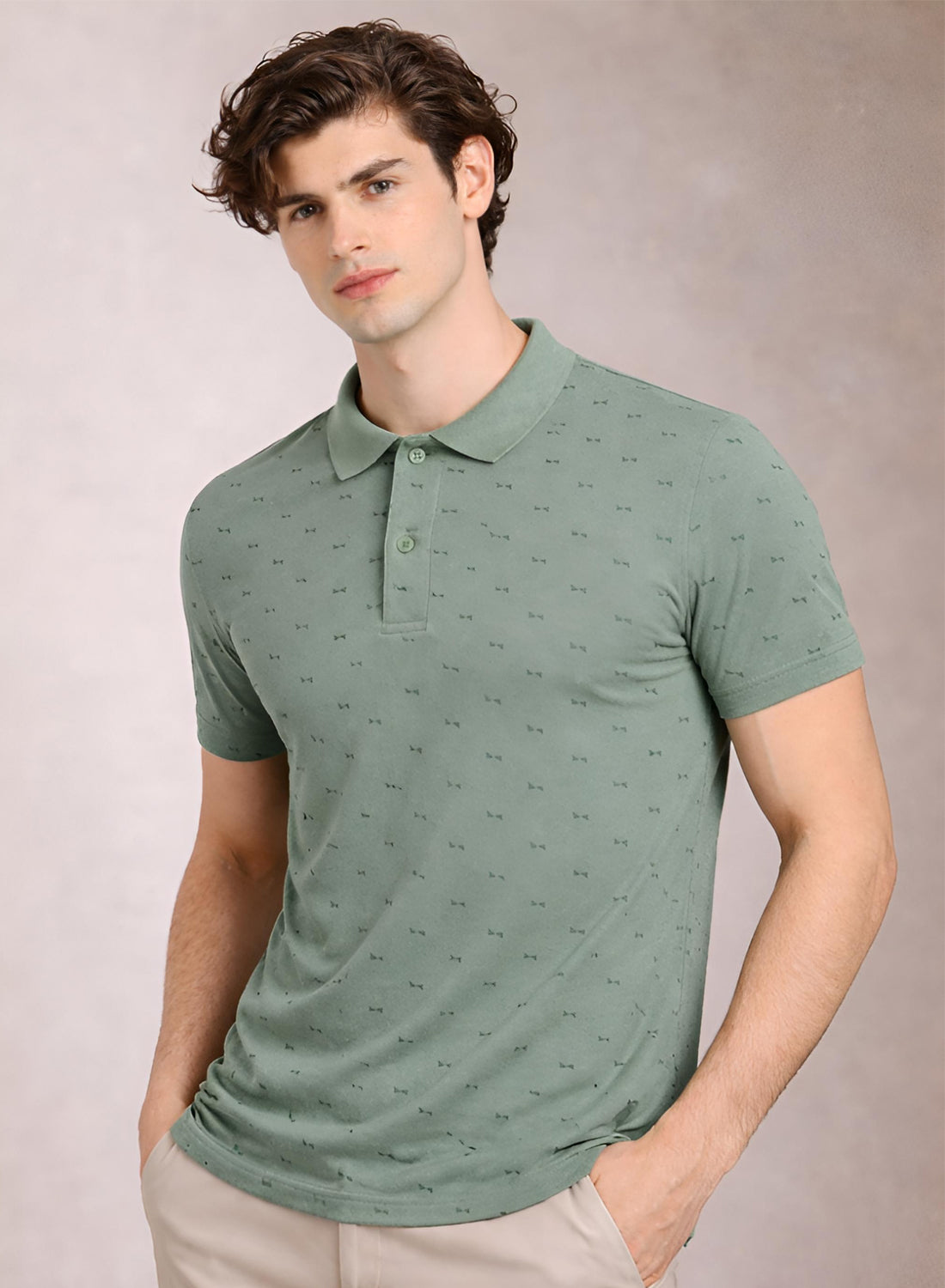Men Cotton Polo T Shirt