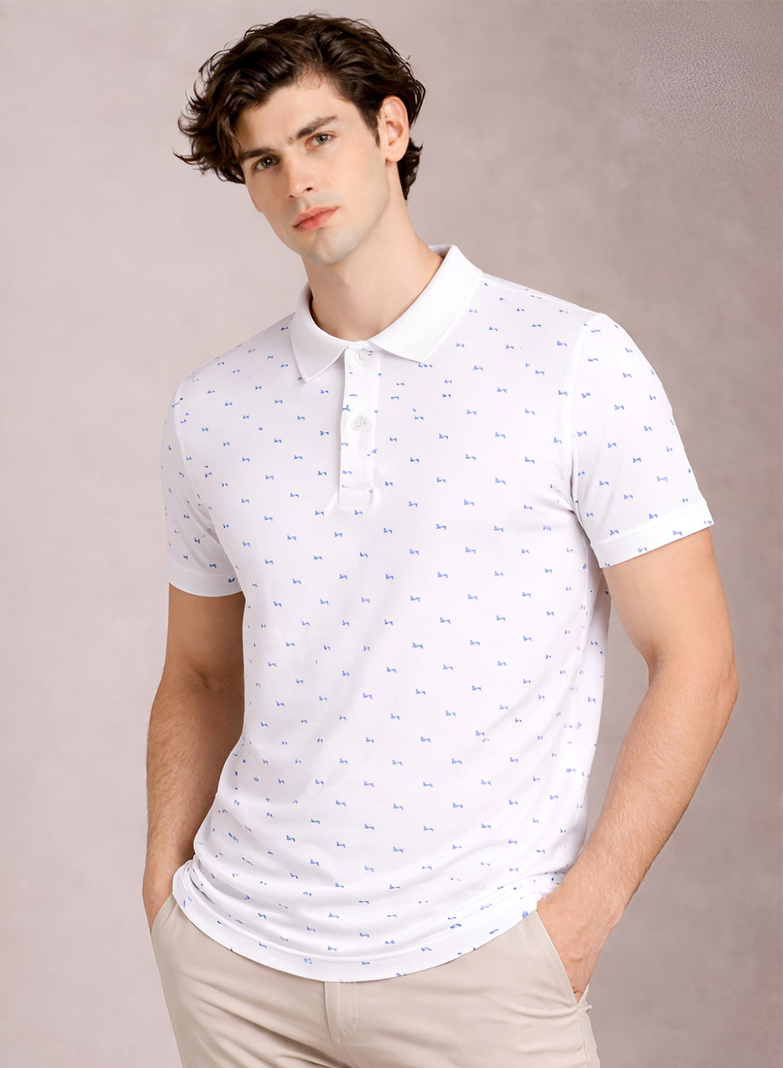 Men Cotton Polo T Shirt