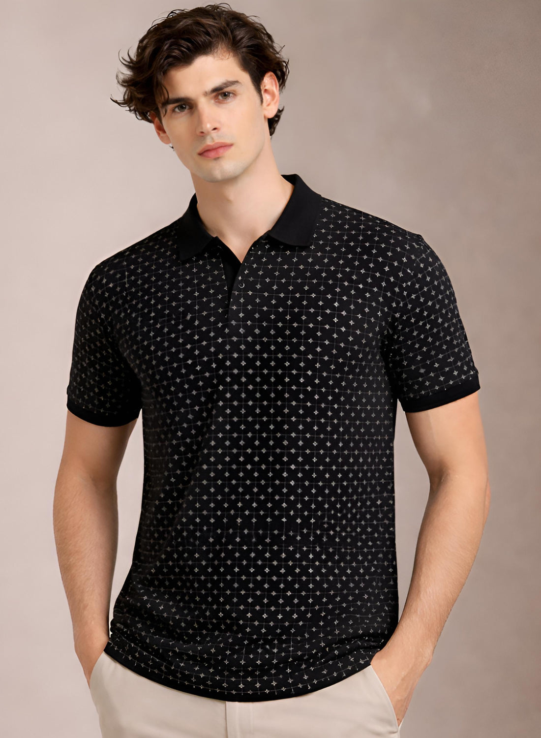 Men Cotton Polo T Shirt