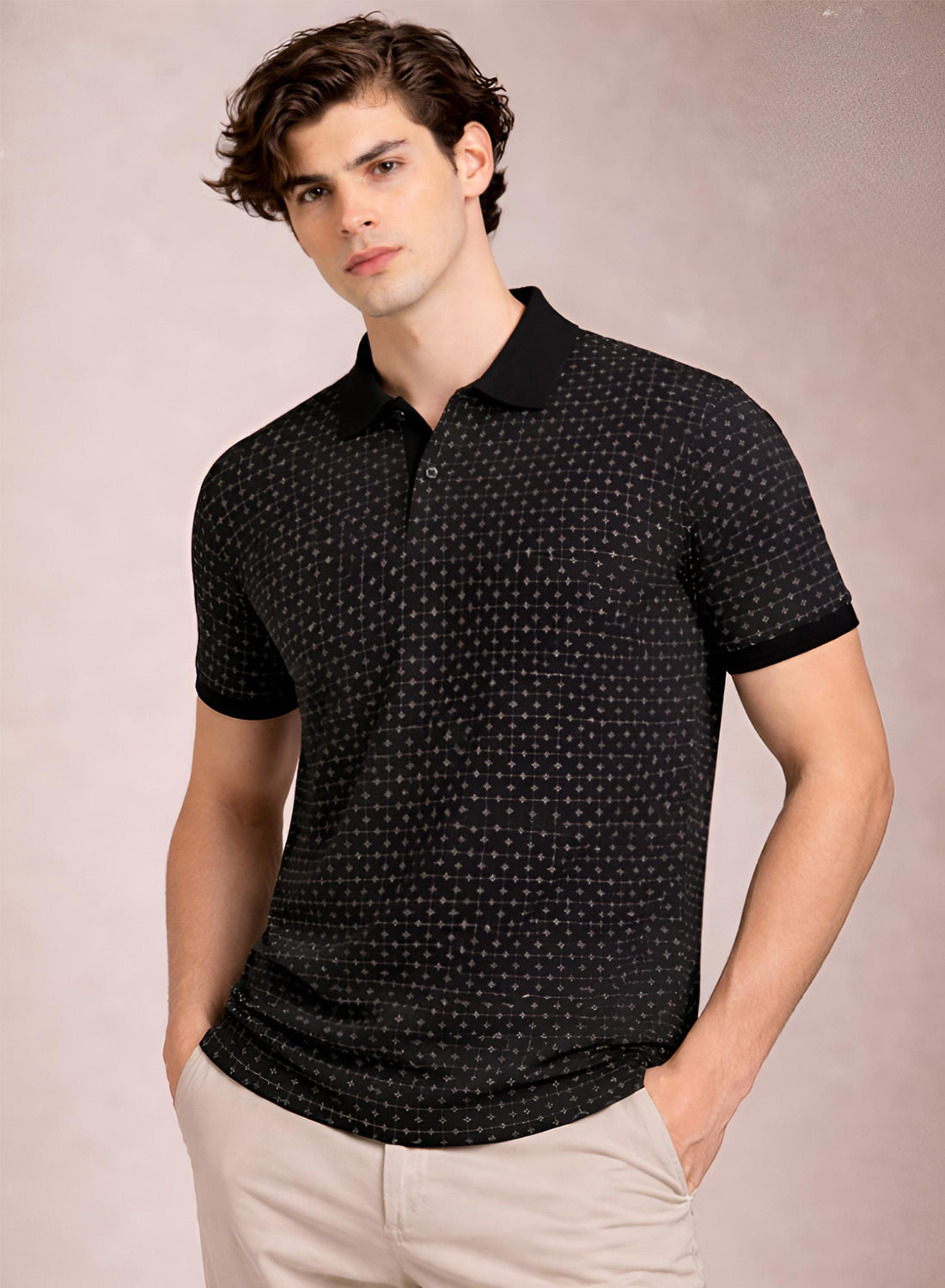 Men Cotton Polo T Shirt