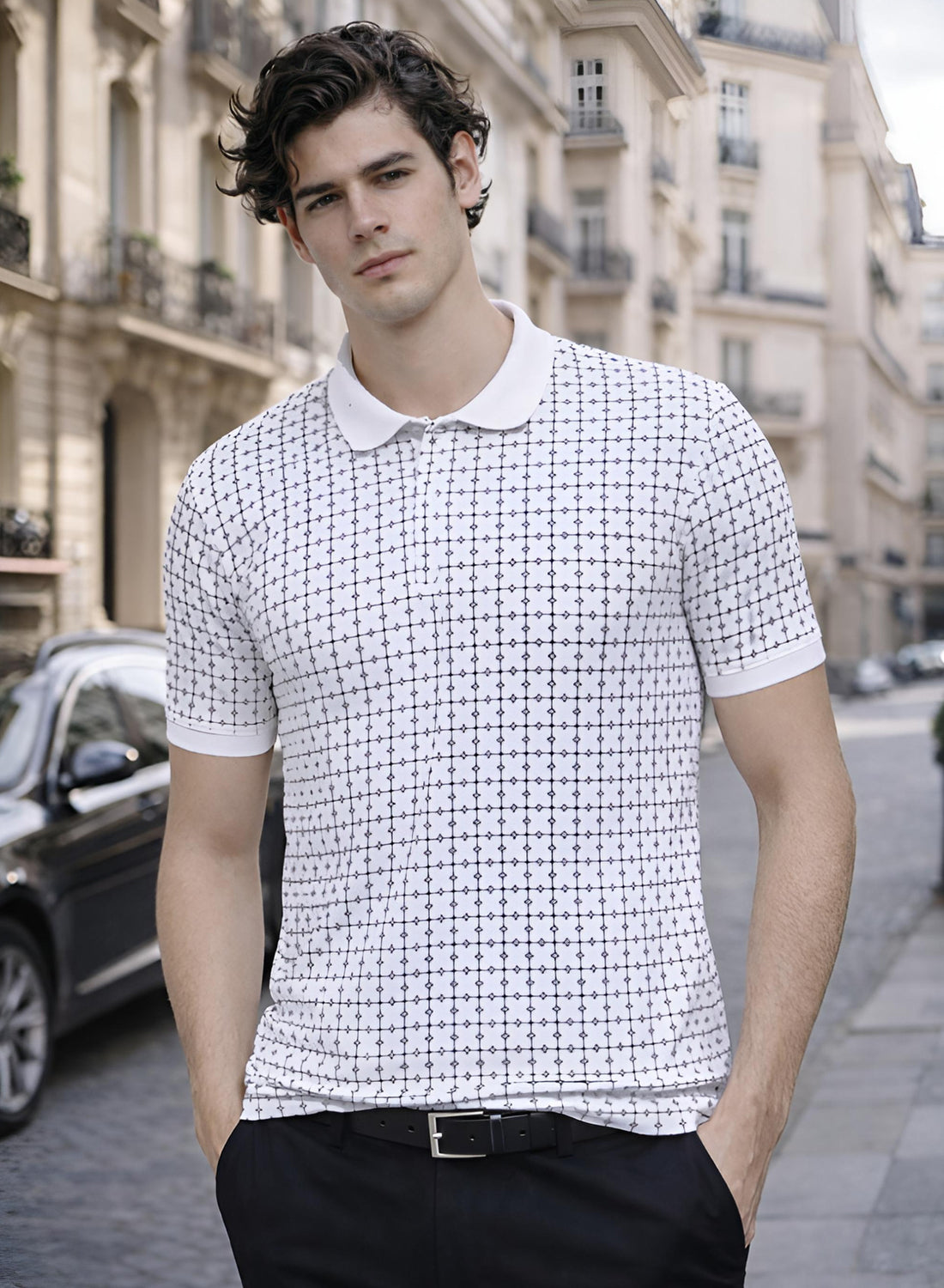 Men Cotton Polo T Shirt