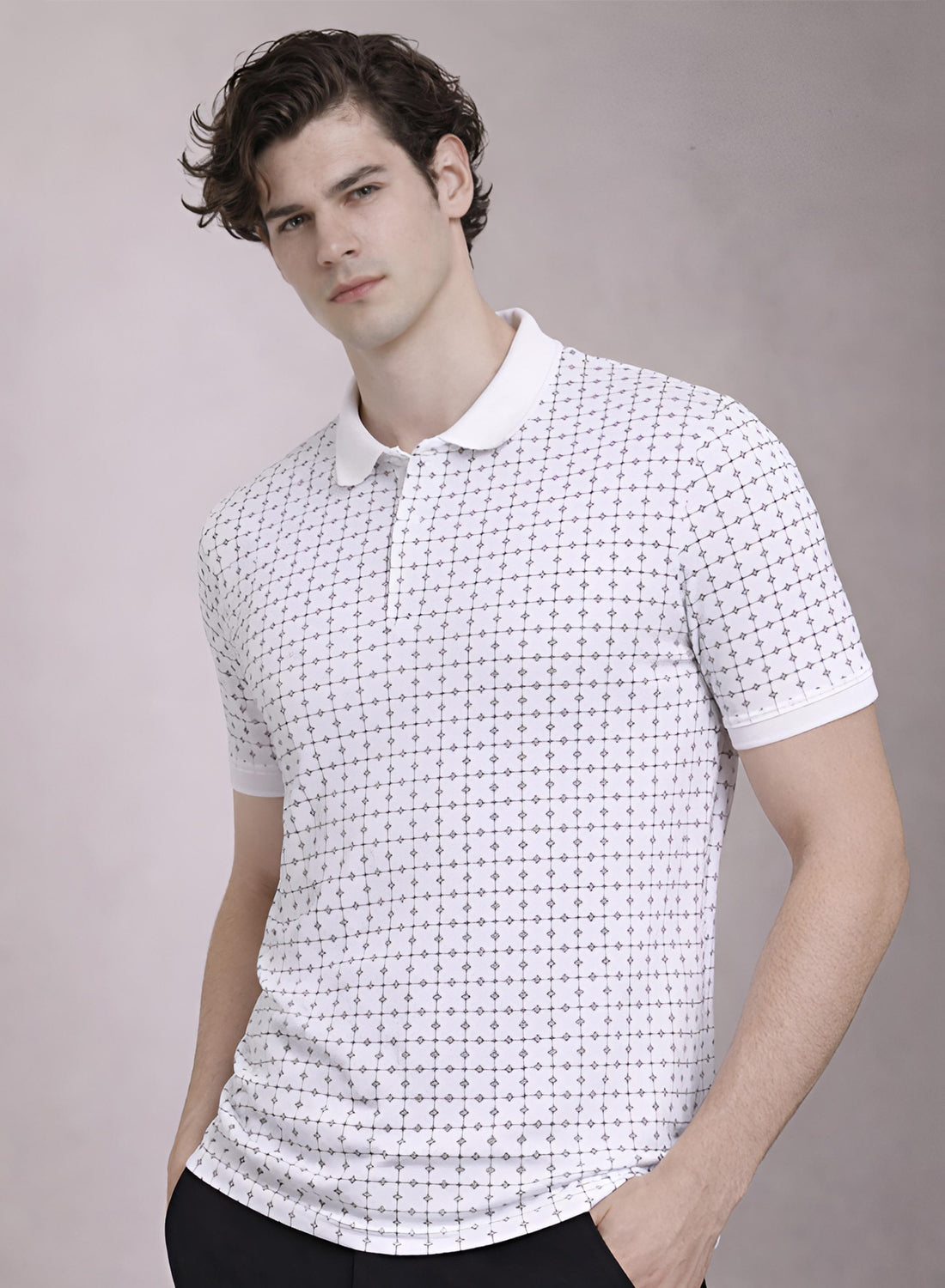 Men Cotton Polo T Shirt
