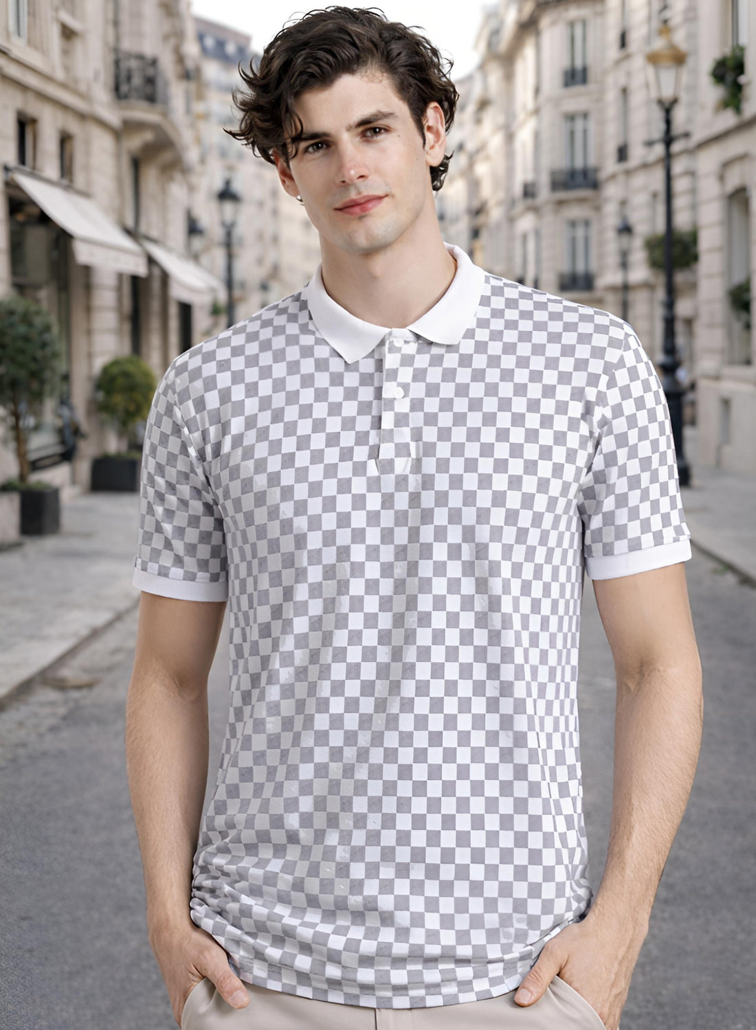 Men Cotton Polo T Shirt