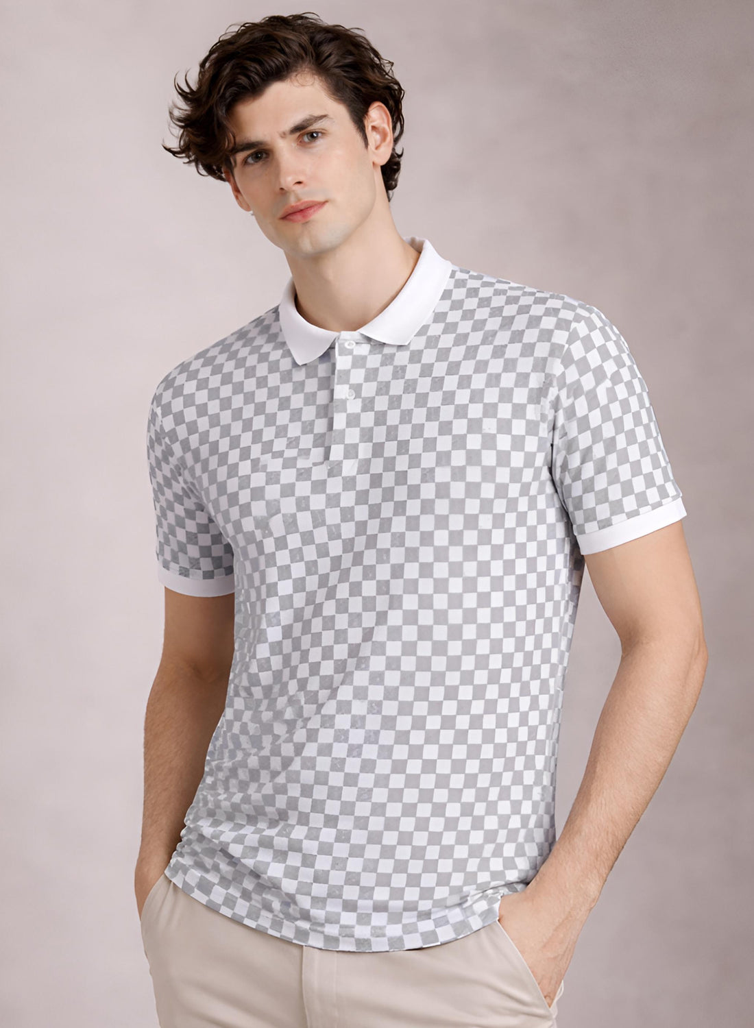 Men Cotton Polo T Shirt
