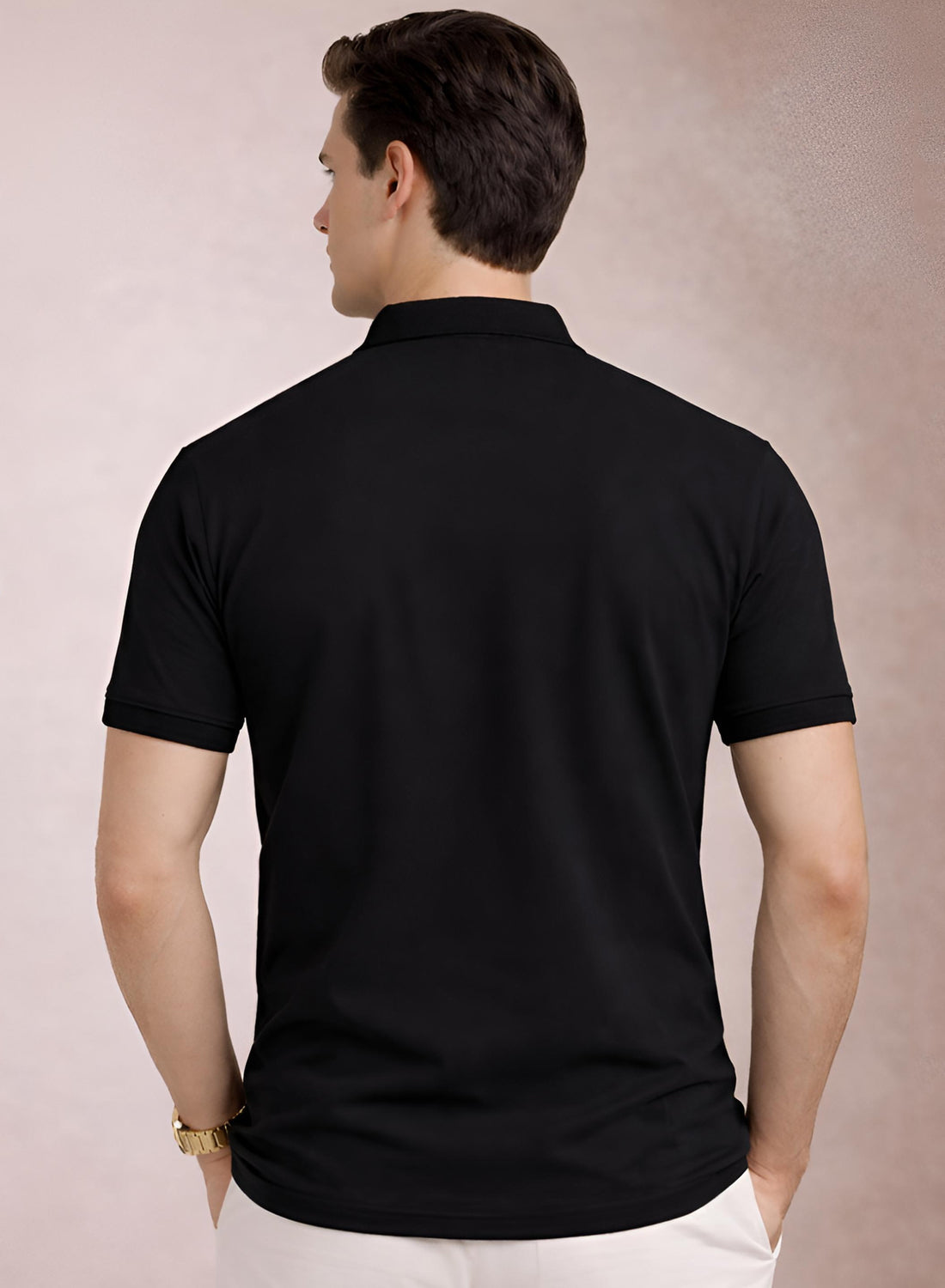 Men Cotton Polo T Shirt