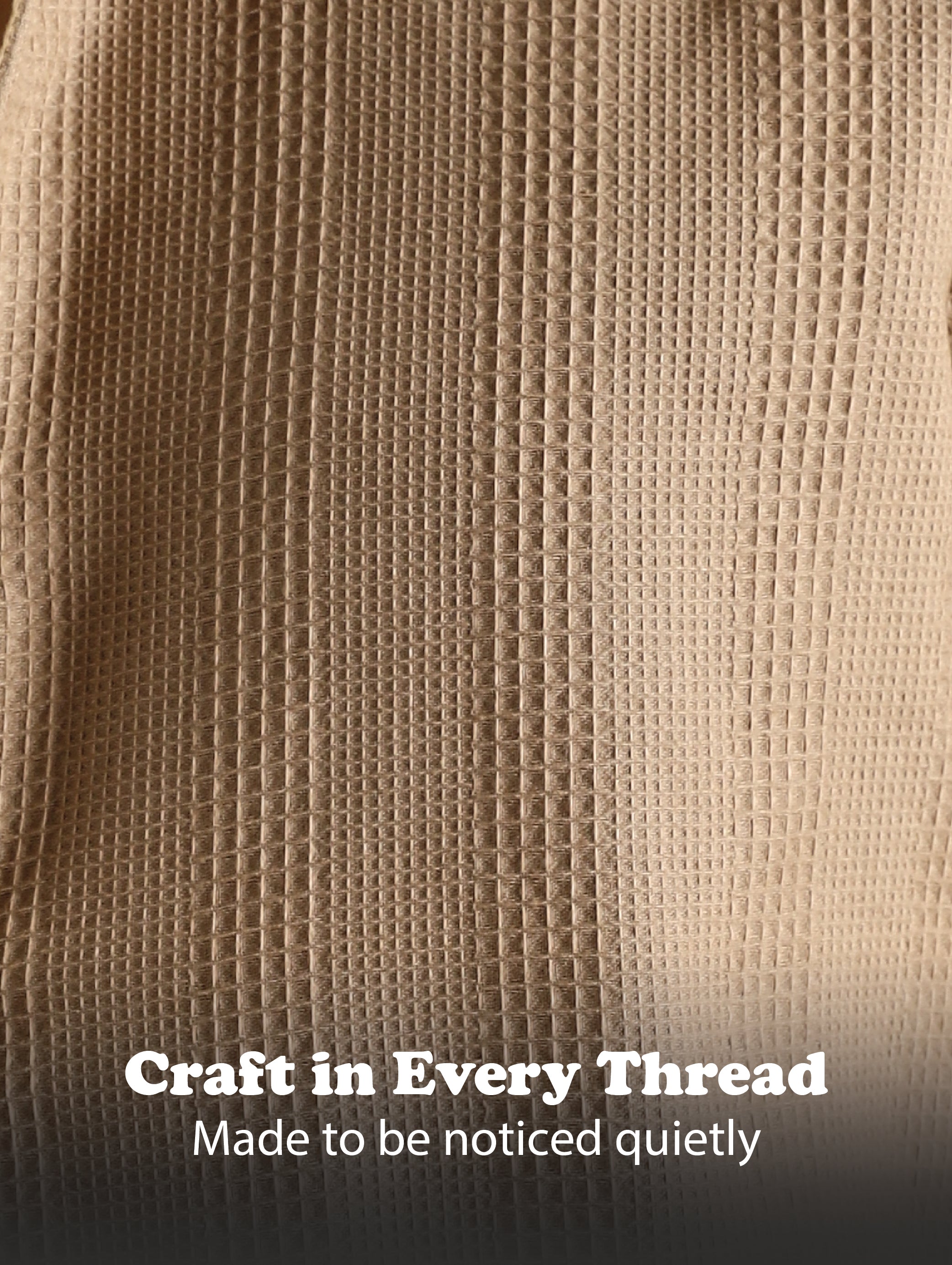 Men Brown Textured Cotton Shirt