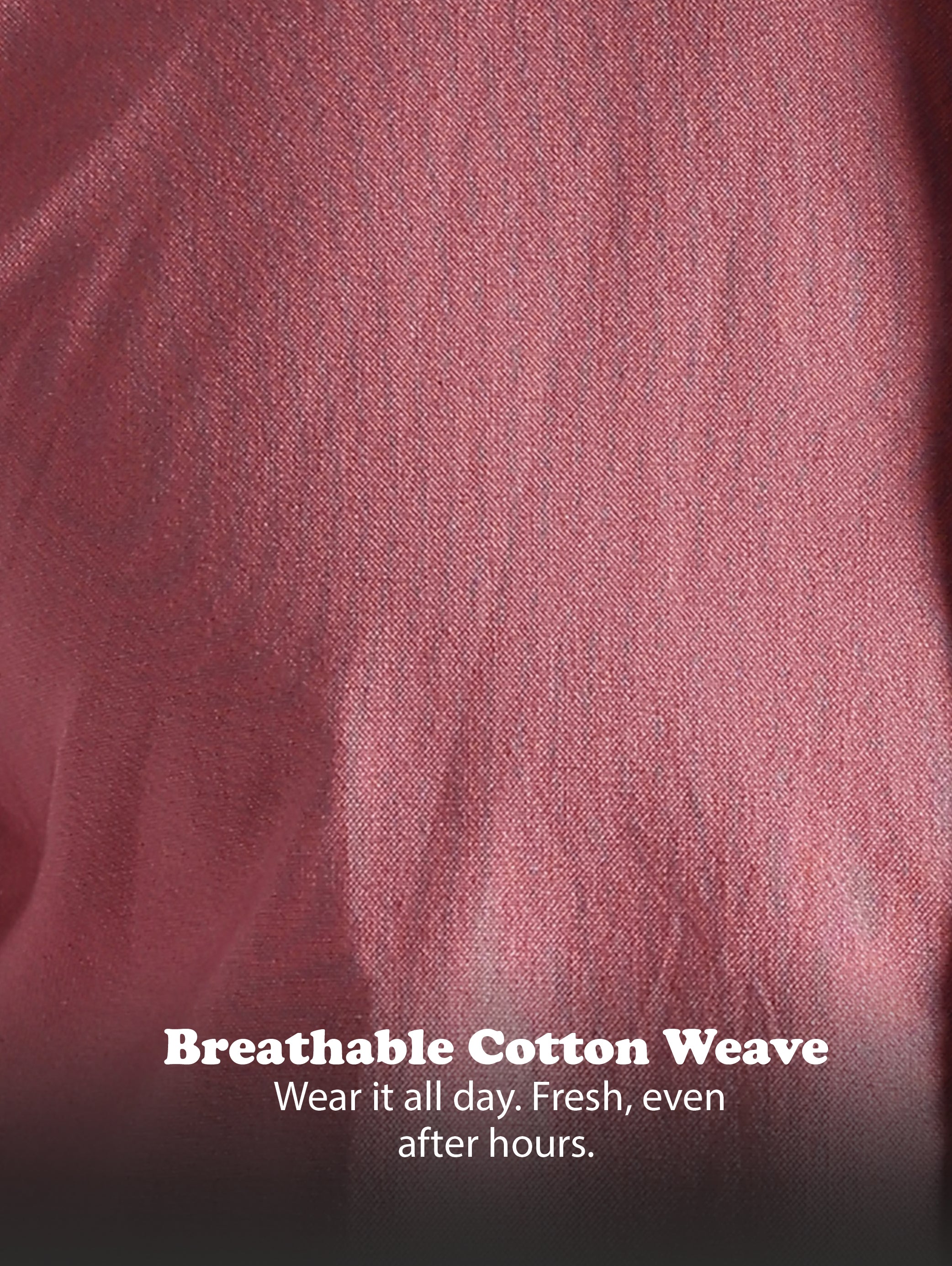 Men Pink Oxford Solid Shirt