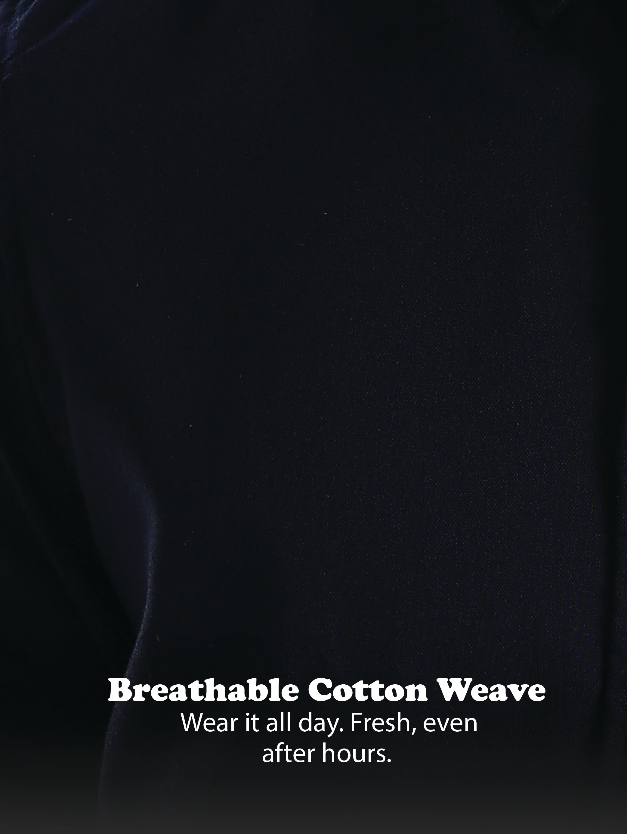 Men Navy Blue Oxford Solid Shirt