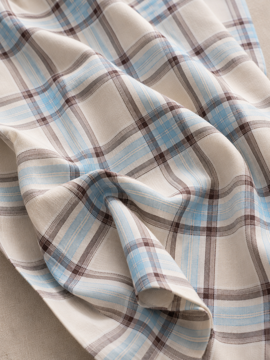 Men Multi Windowpane Check Shirt