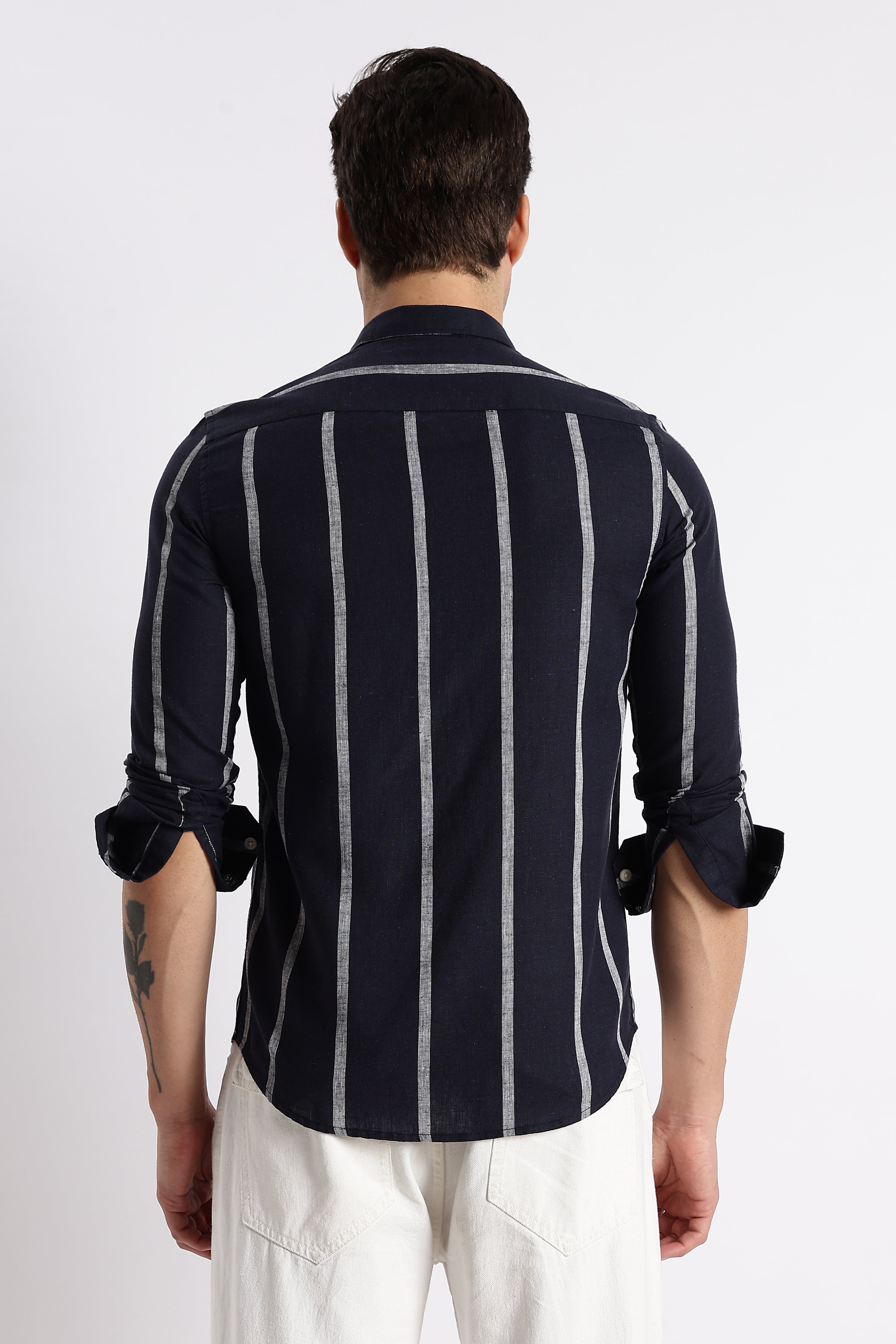 Men Classic Stripe Shirt