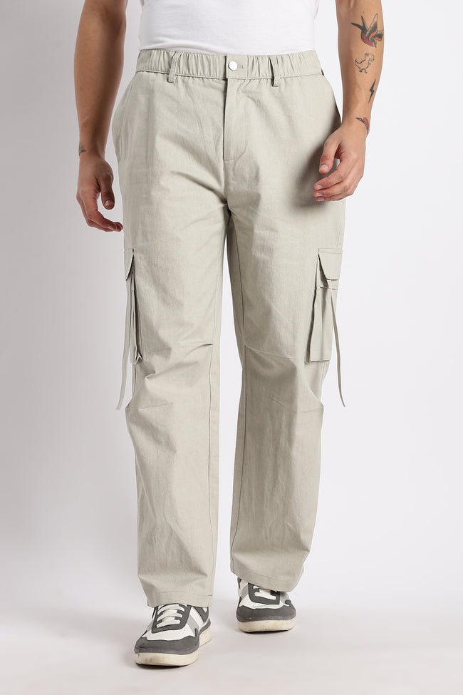 Men Urban Multi-Pocket Utility Bottoms