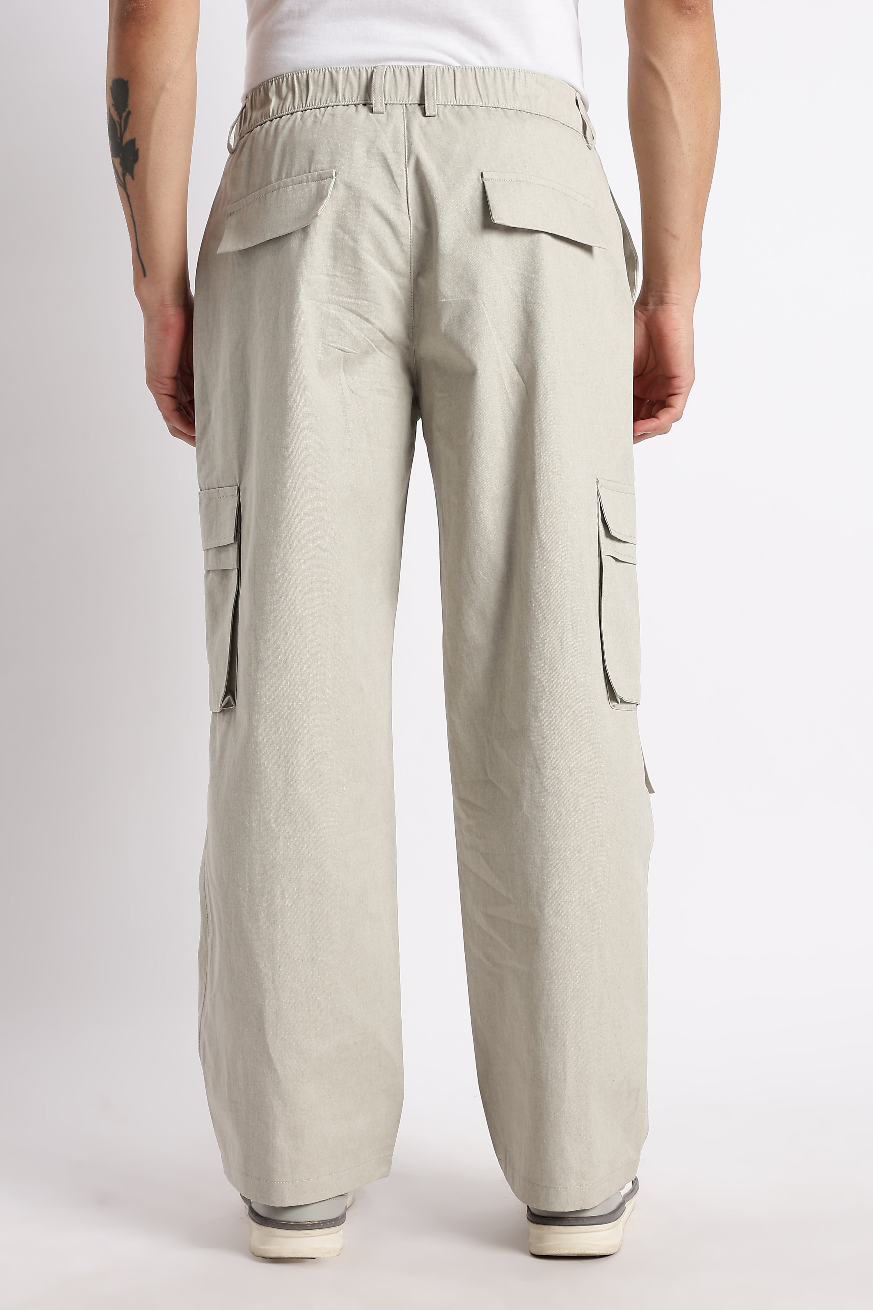 Men Urban Multi-Pocket Utility Bottoms