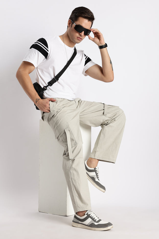 Men Urban Multi-Pocket Utility Bottoms