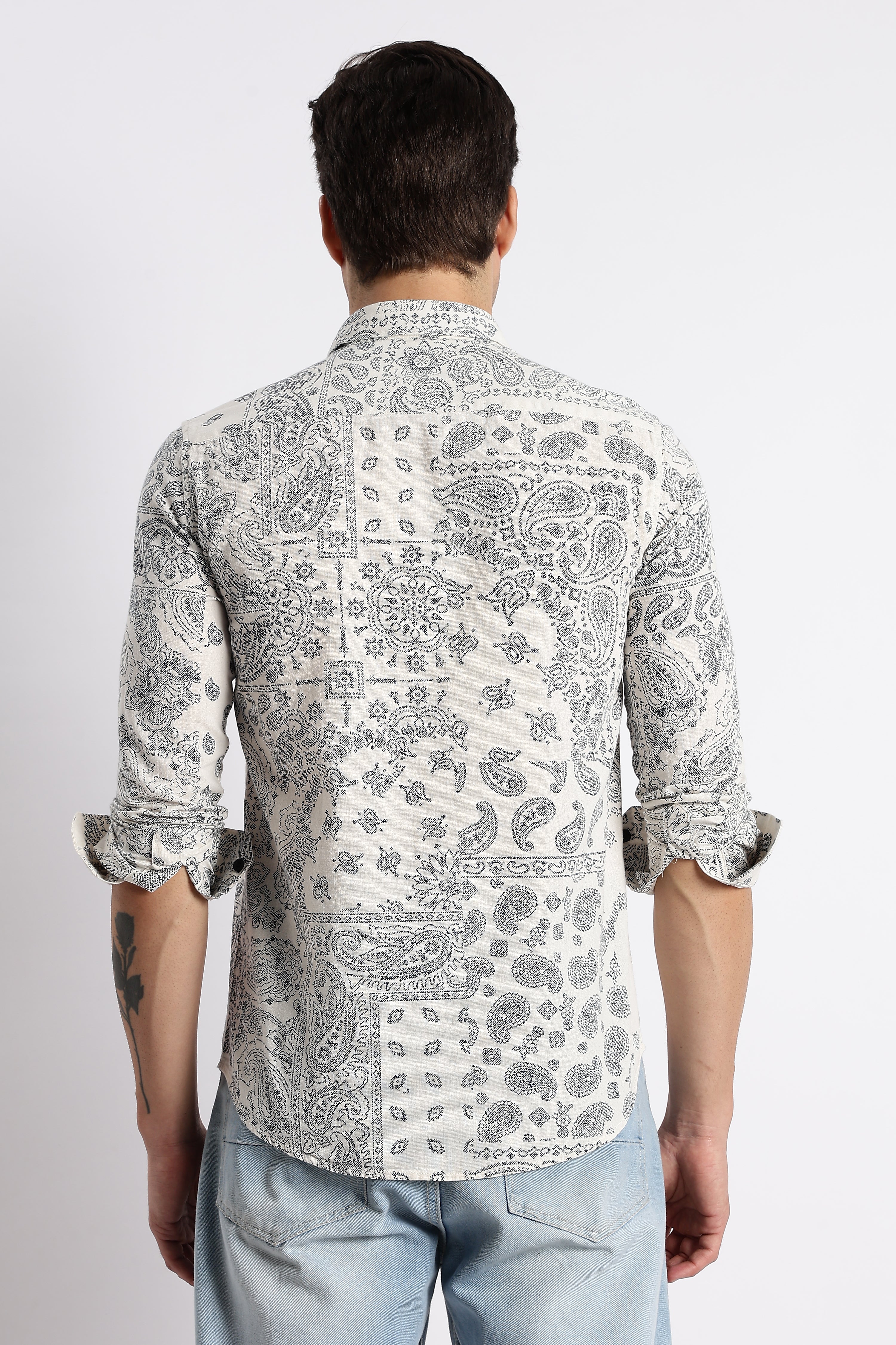 Men Paisley Print Shirt