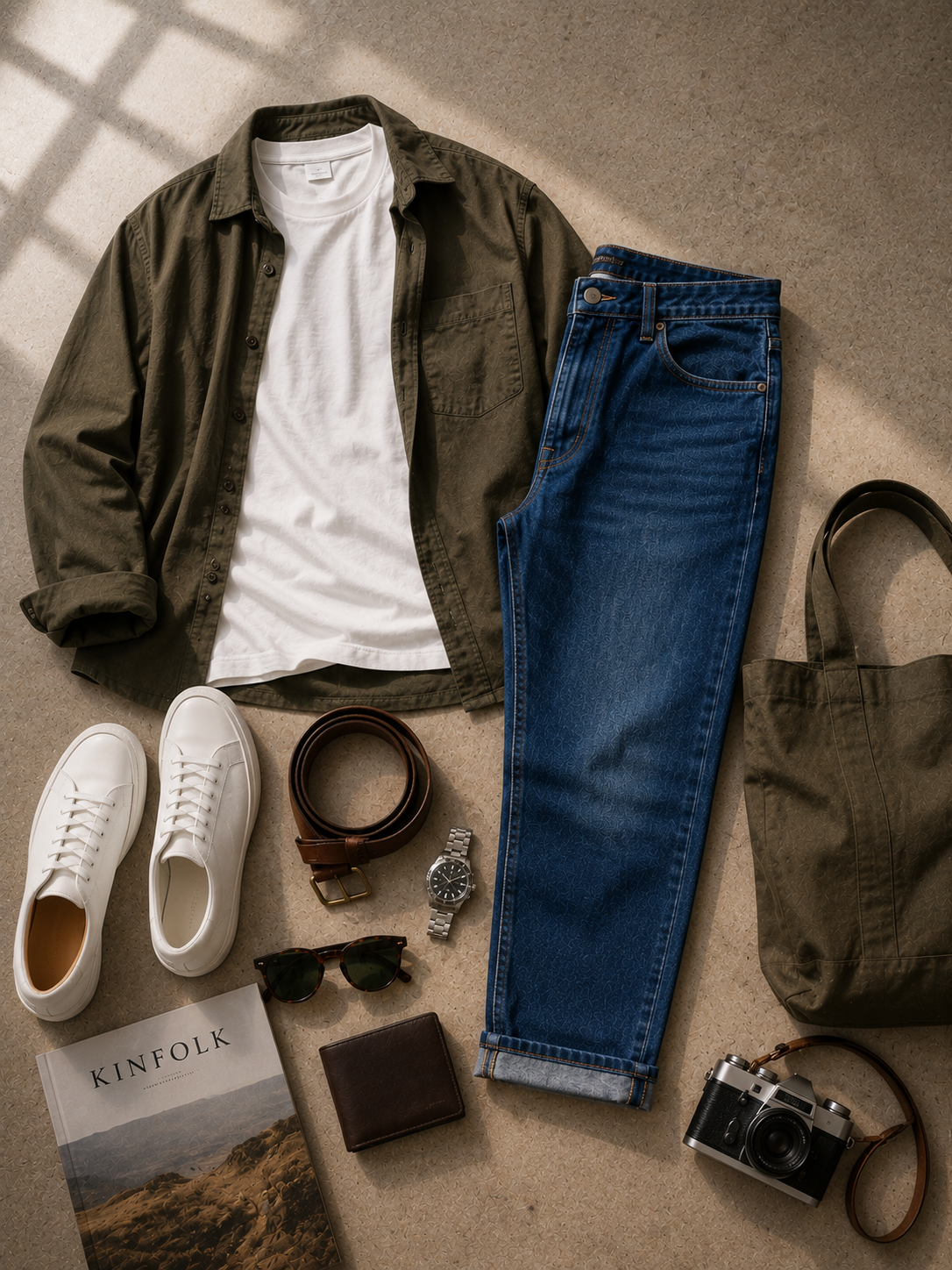 Men Dark Blue Straight Fit Jeans