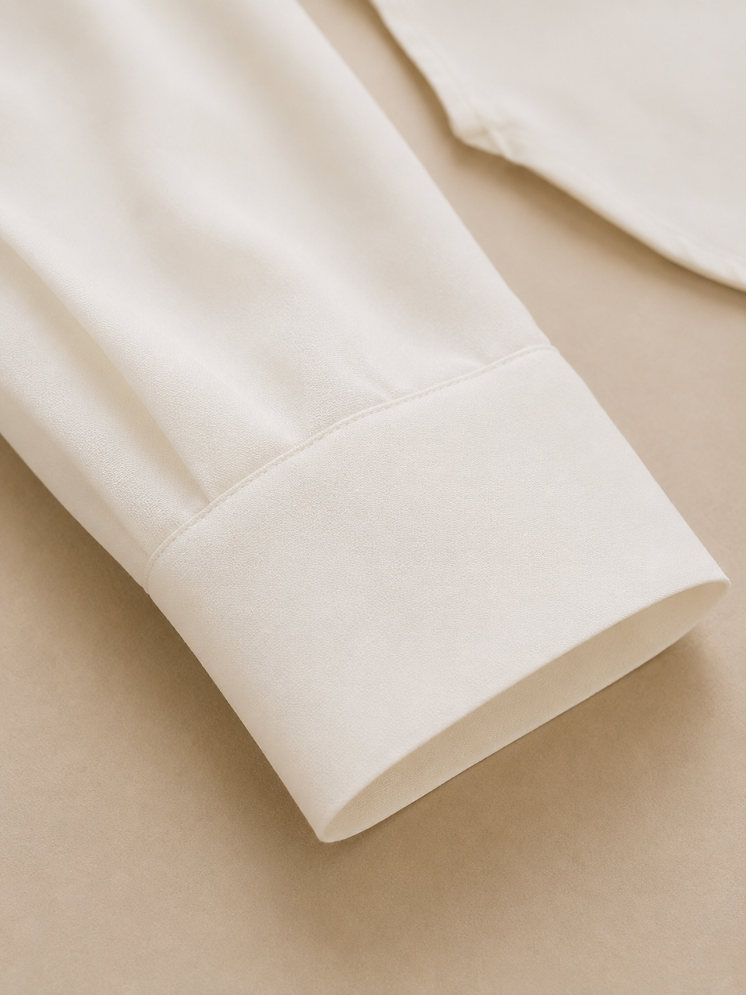 Women Ivory Bow-Tie Peter Pan Shirt