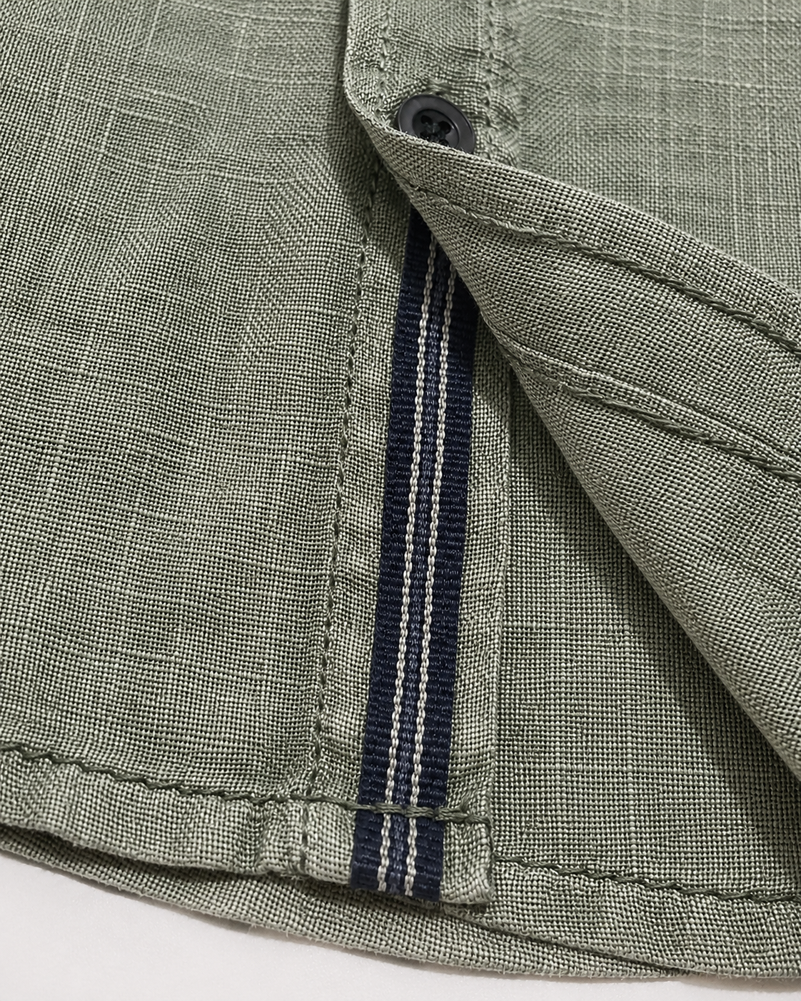 Men Olive Regular Shirt