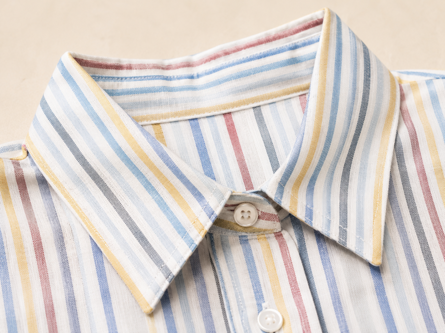 Women Multi Stripe Boxy Fit Shirt