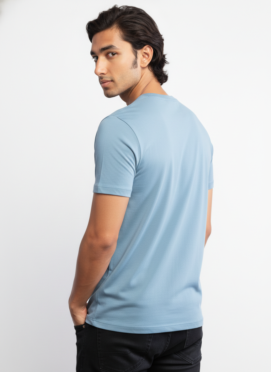 Men Regular Pure Cotton Printed T-Shirt