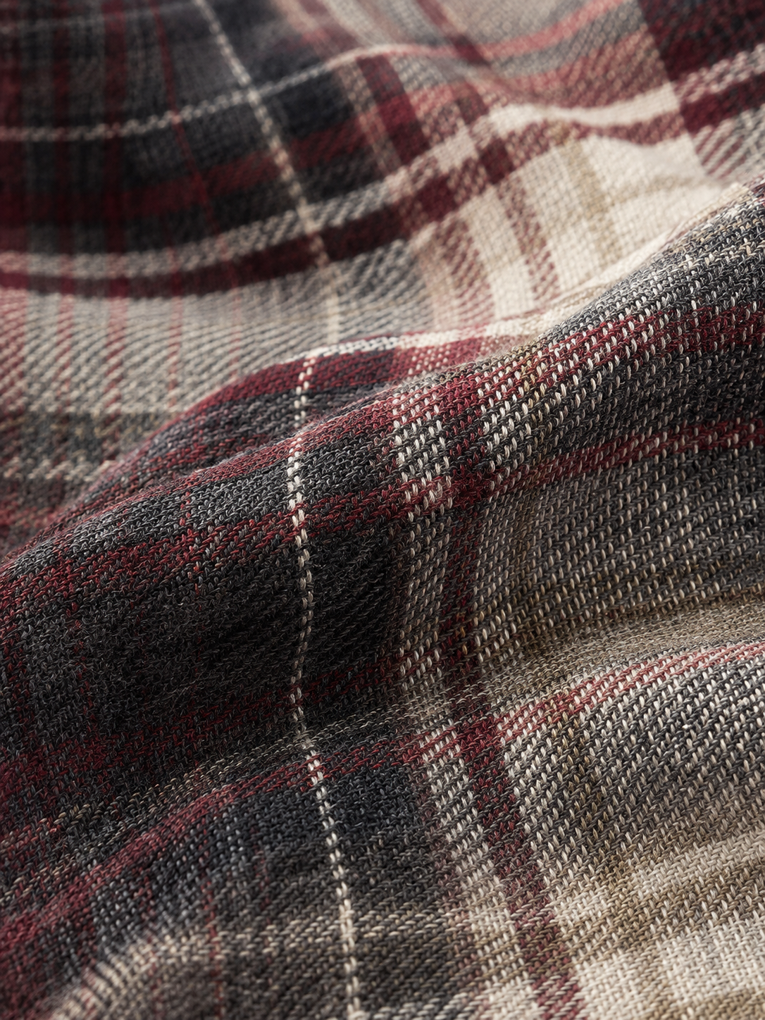 Men Multi Plaid Checked Long Sleeve Casual Shirt