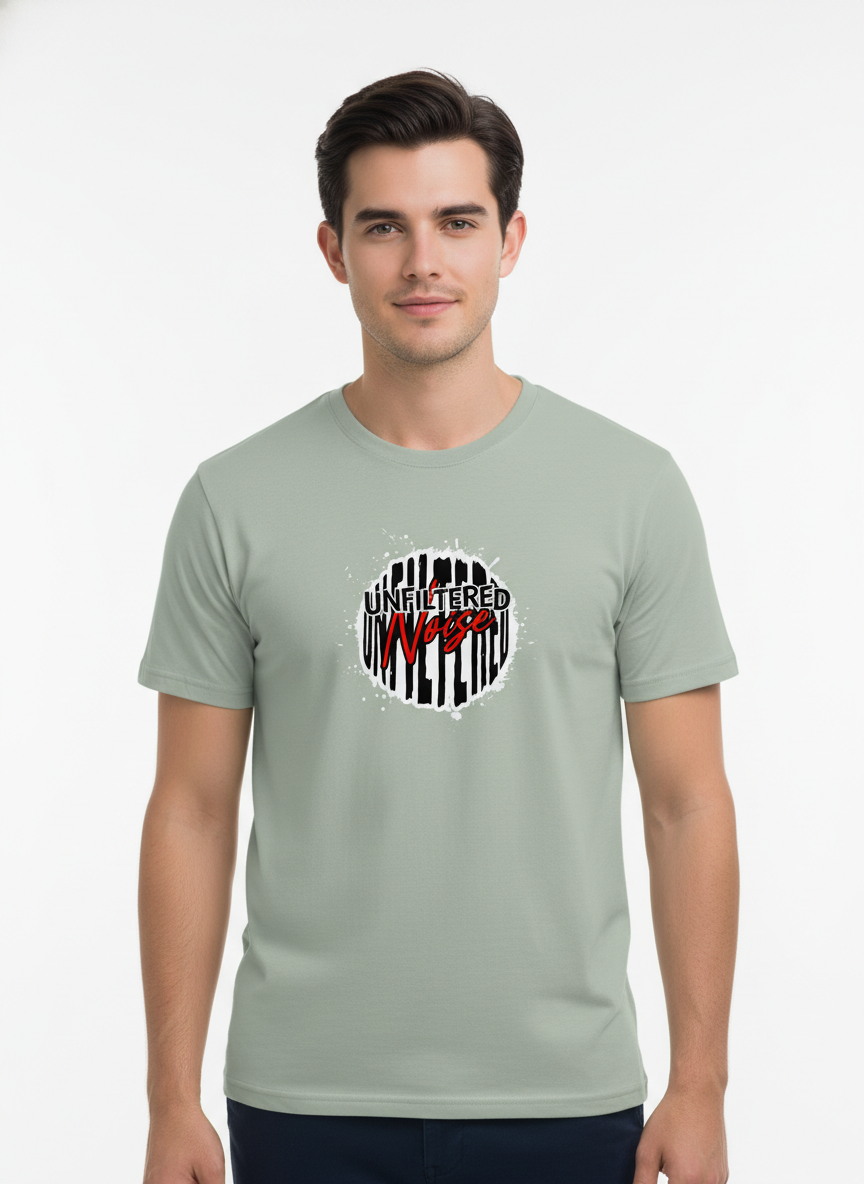 Men Regular Pure Cotton Printed T-Shirt