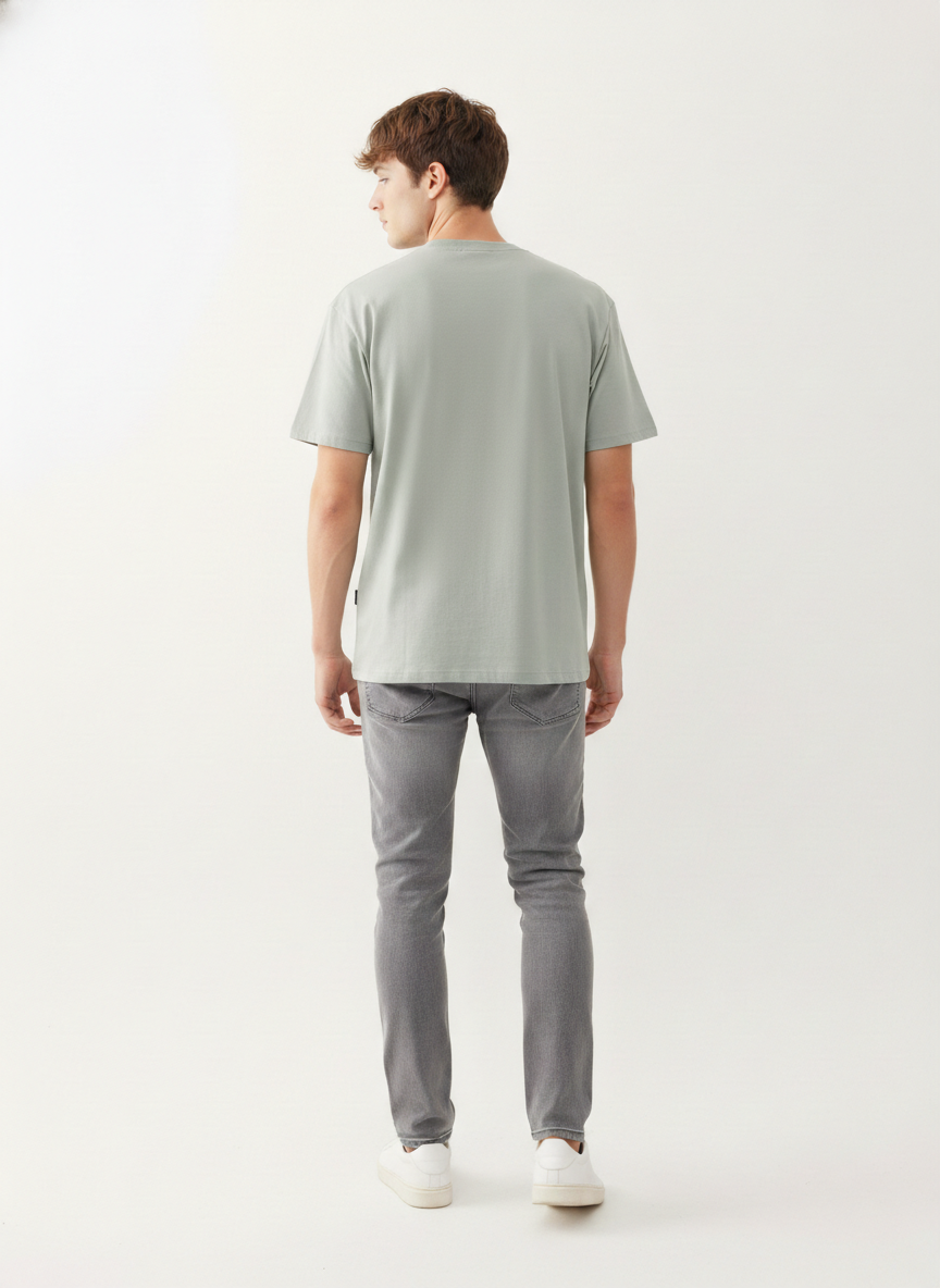 Men Regular Pure Cotton Printed T-Shirt