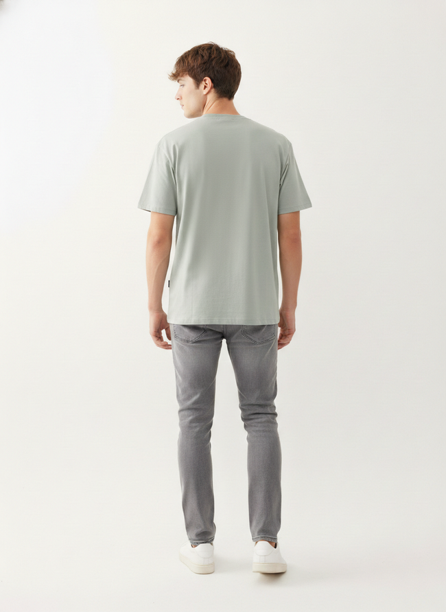 Men Regular Pure Cotton Printed T-Shirt