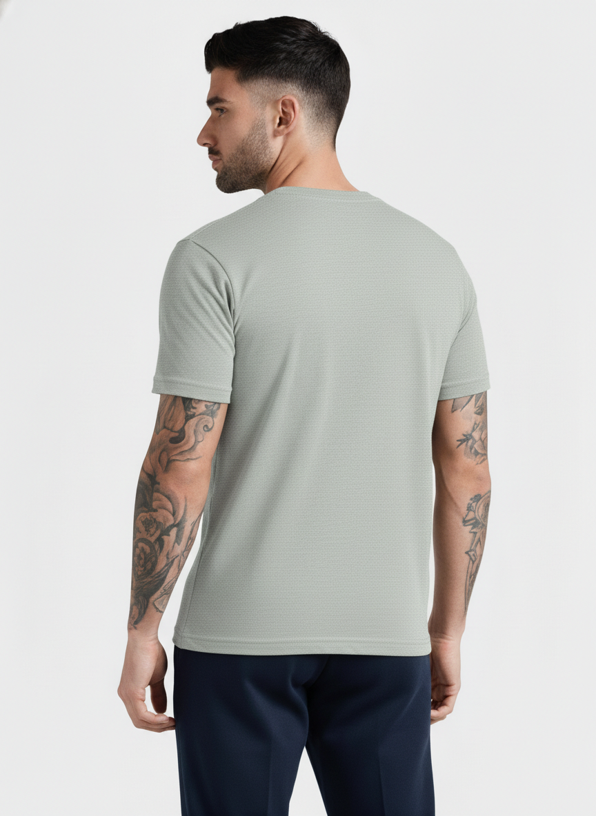 Men Regular Pure Cotton Printed T-Shirt