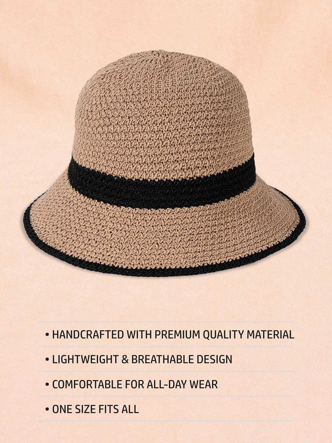 Multi Crochet Bucket Hat