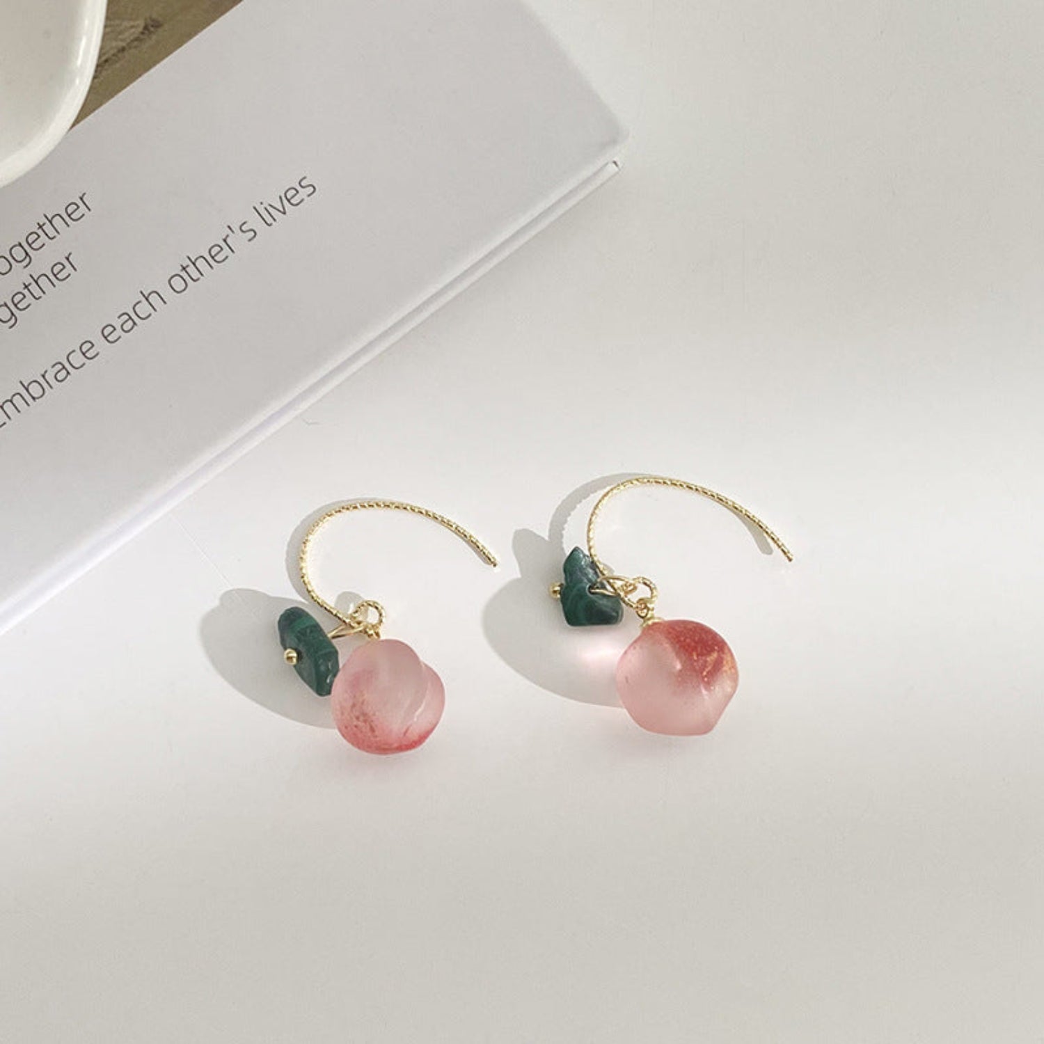 Gold Pin Earring