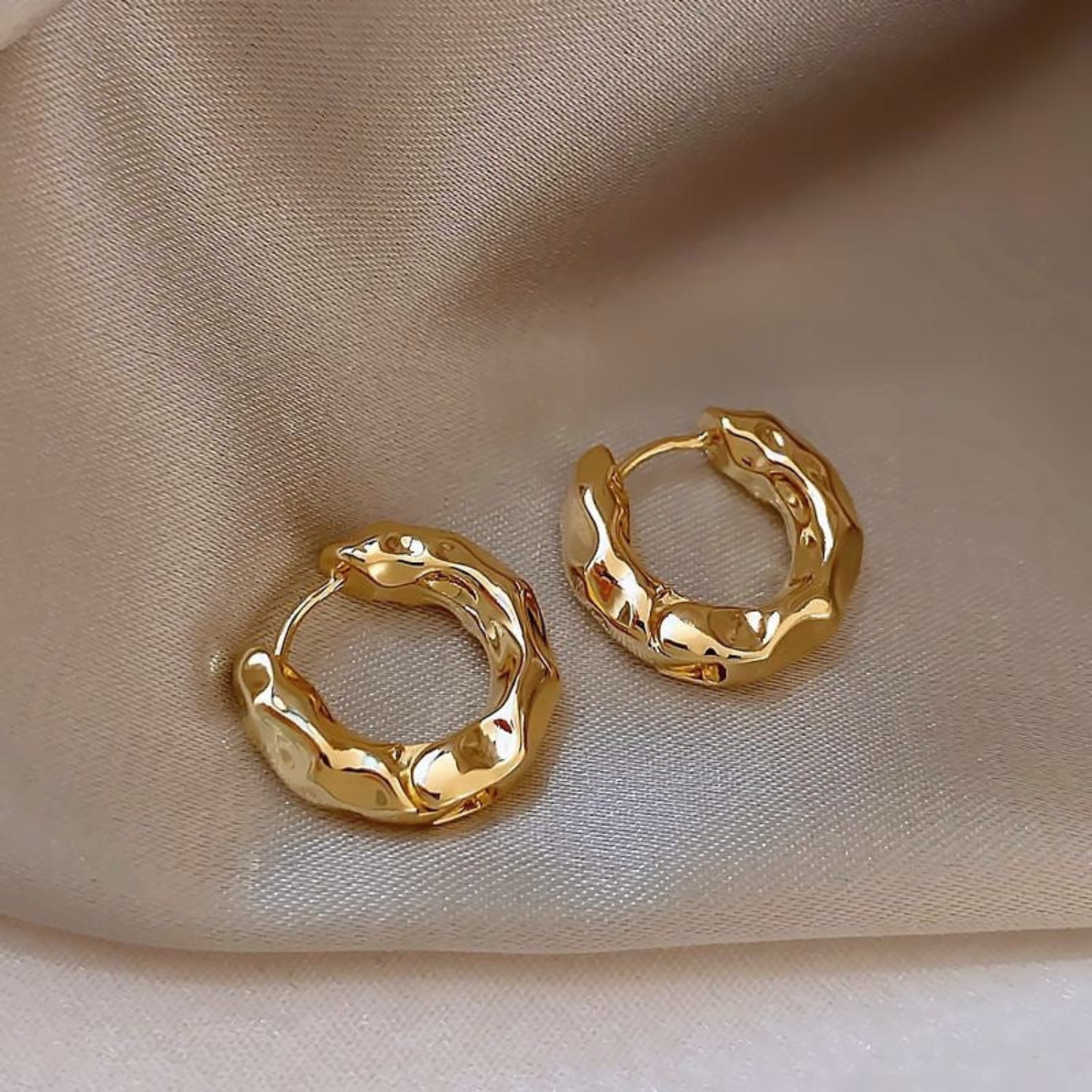 Gold Hoop Earring