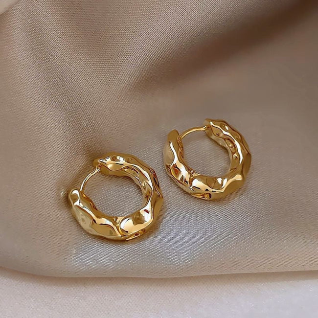 Gold Hoop Earring