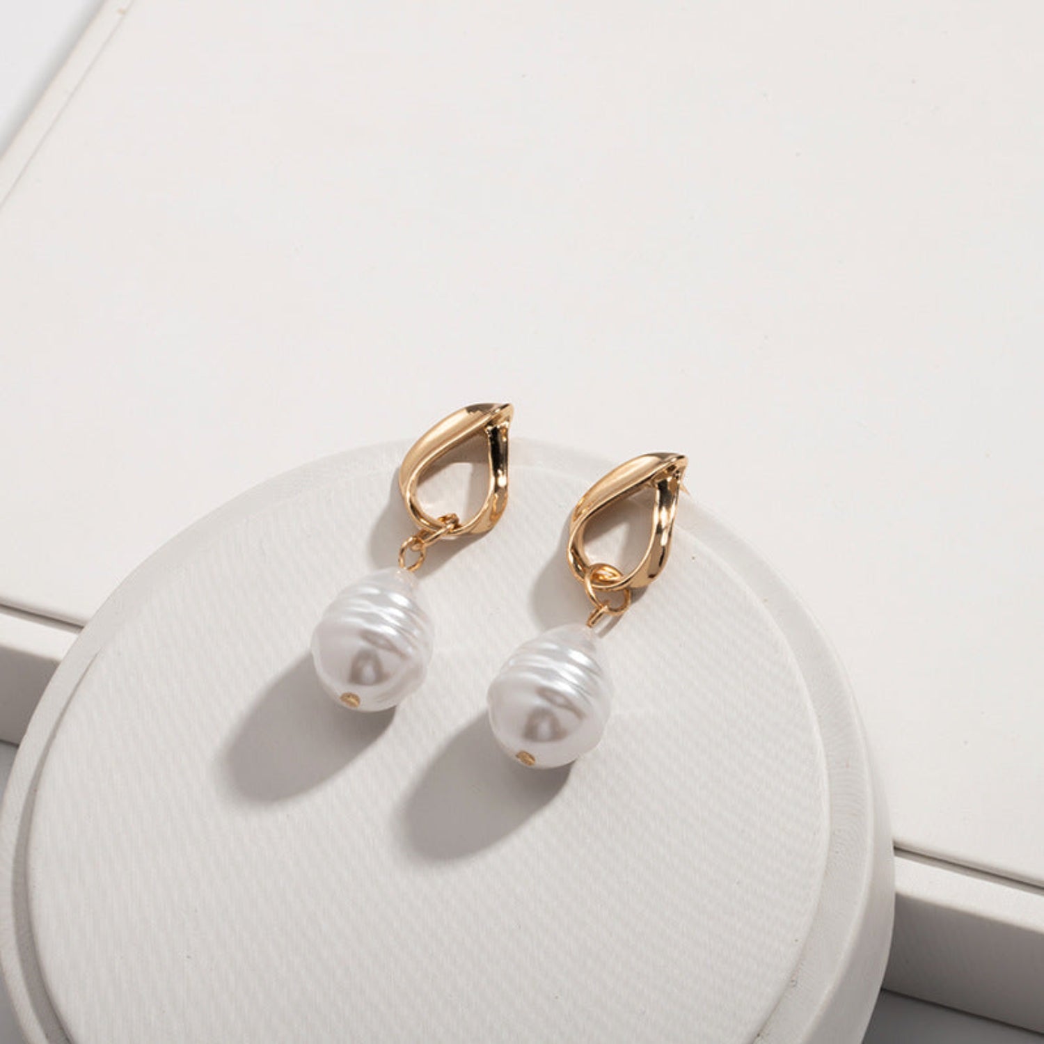 Gold Pin Earring