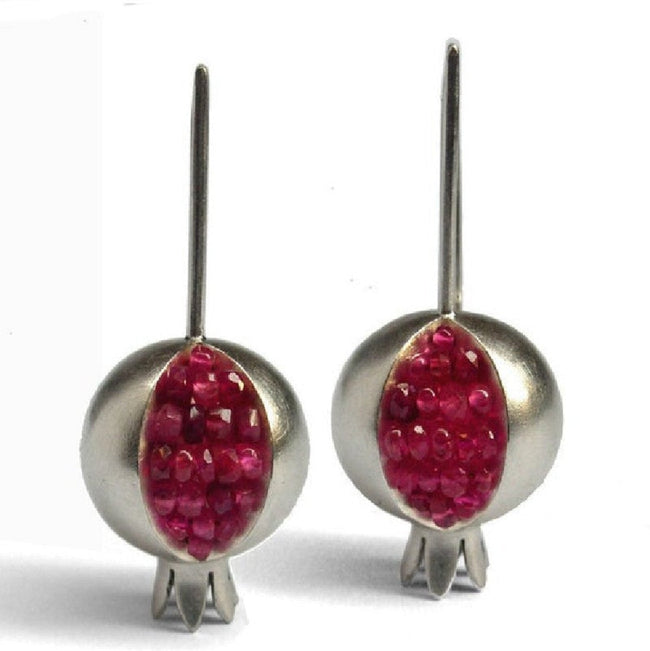 Red Pin Earring