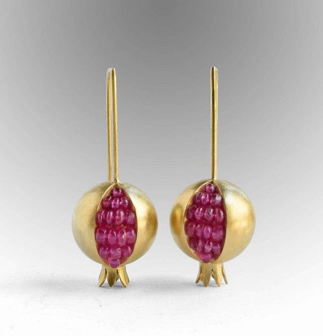 Gold Pin Earring