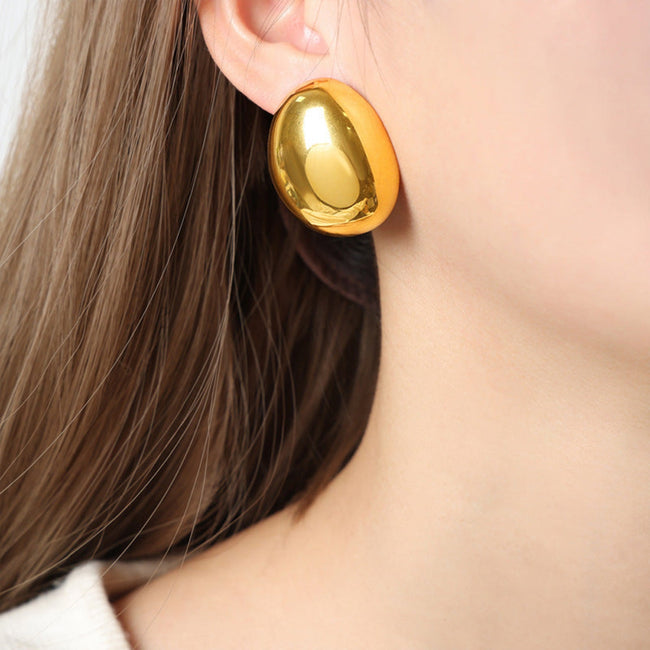 Gold Artificial Earring
