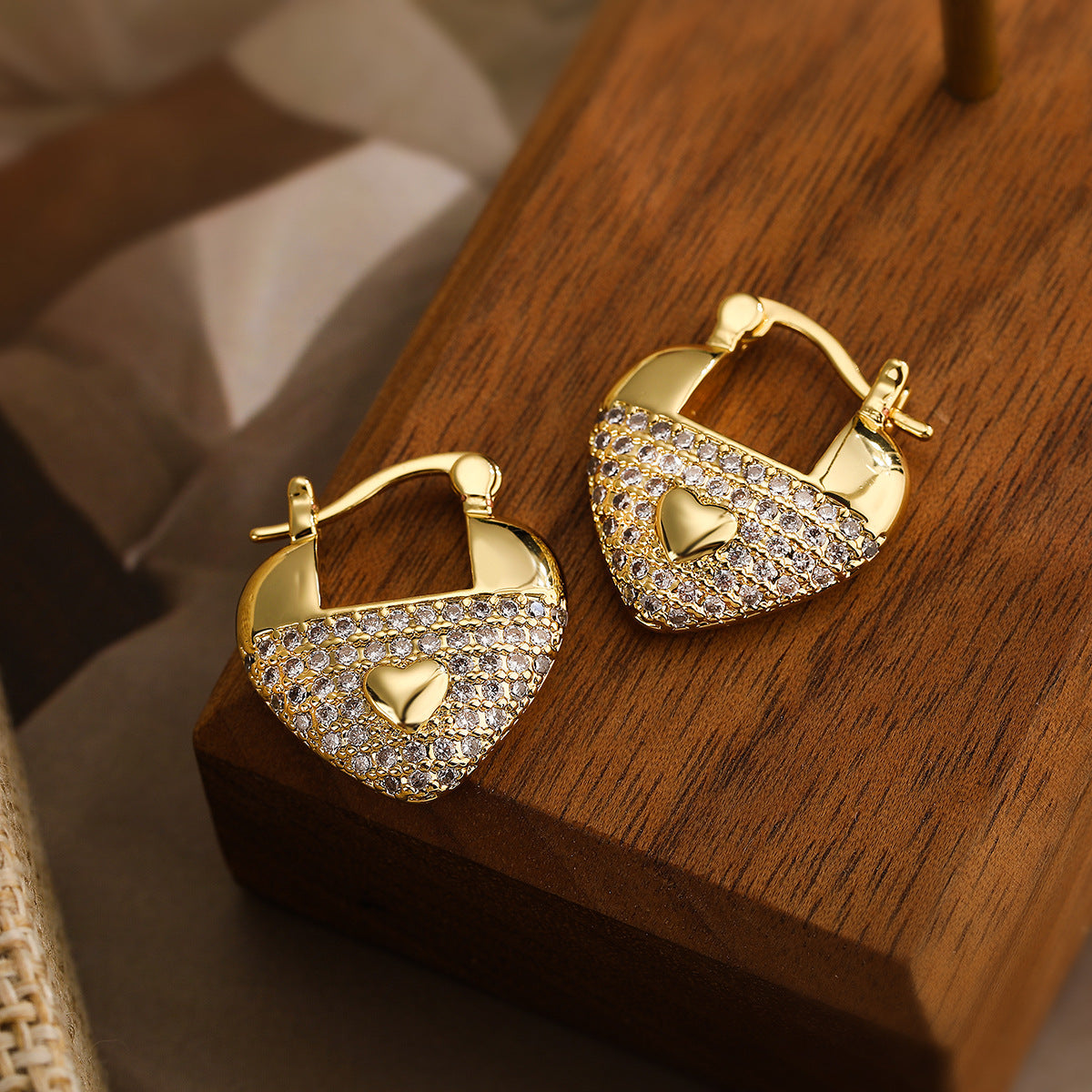 Gold Hoop Earring